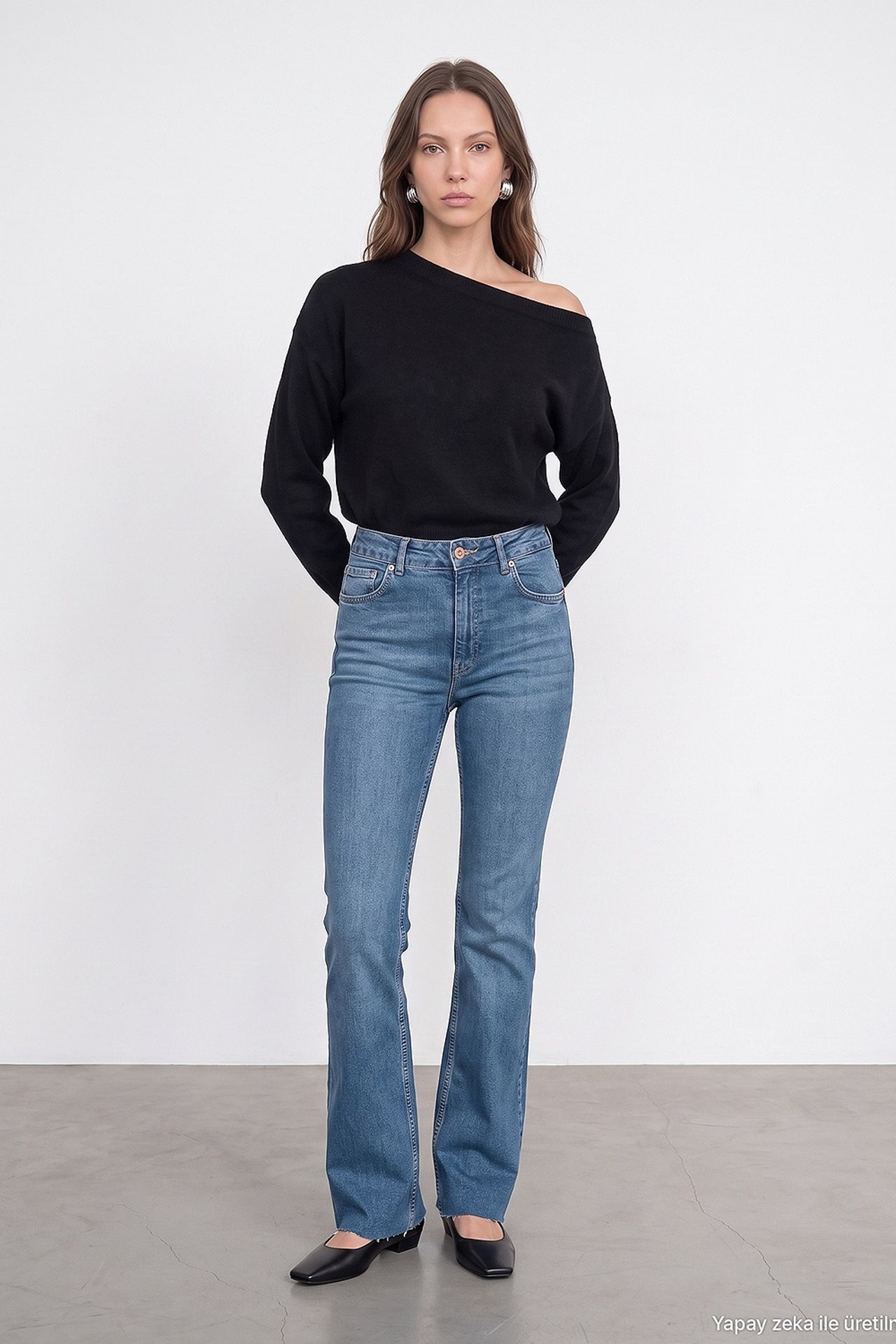 DILVIN Women’s Straight-Leg Jeans 1