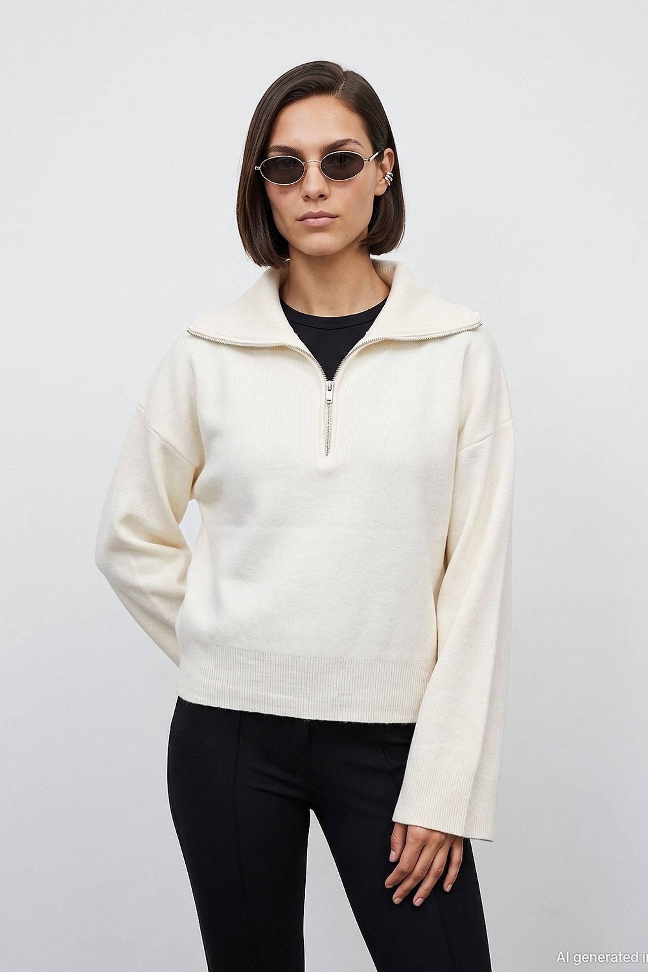 DILVIN Women's Knit Sweater 2