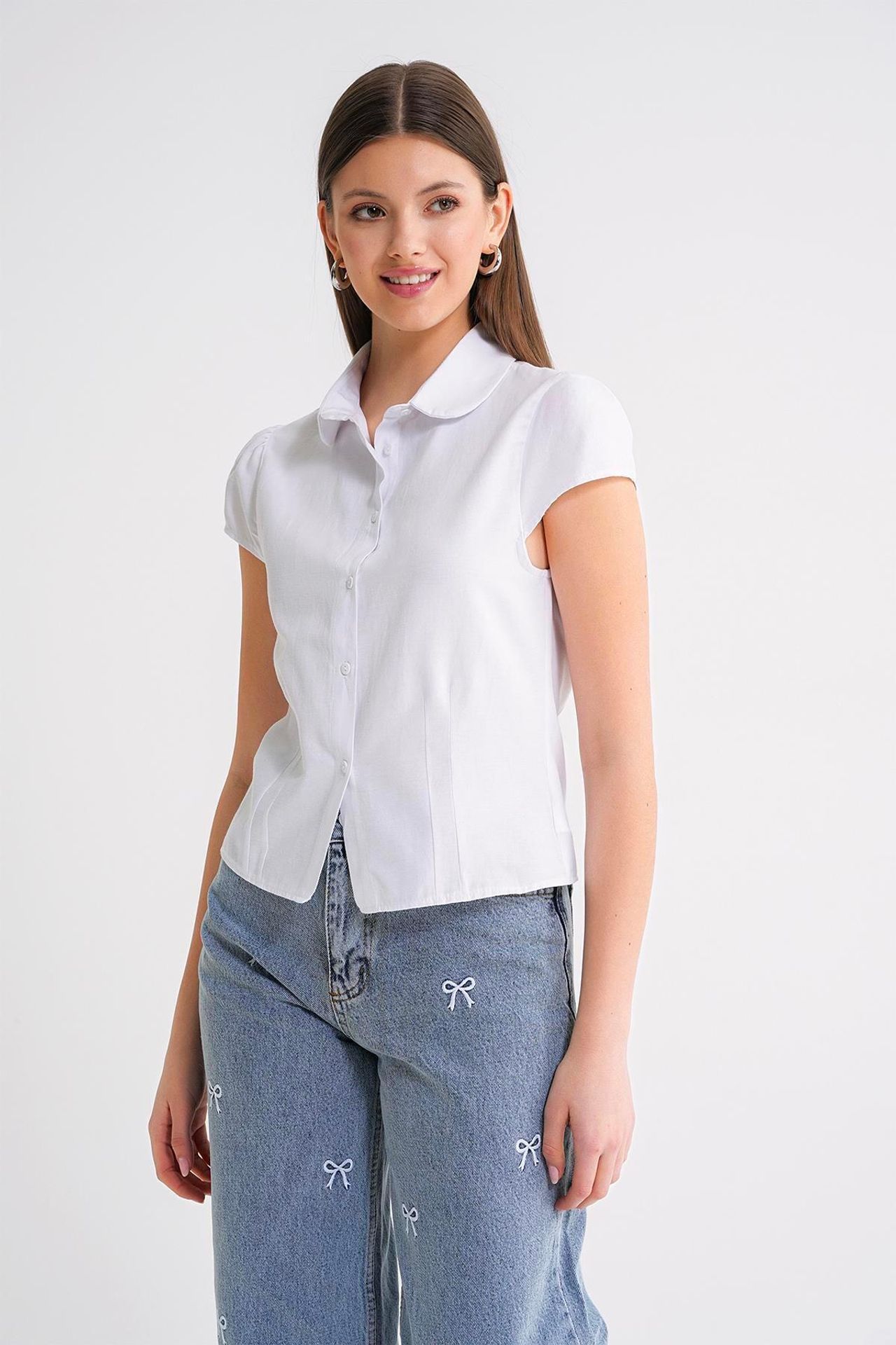Mixray Slim Fit Poplin Shirt 2