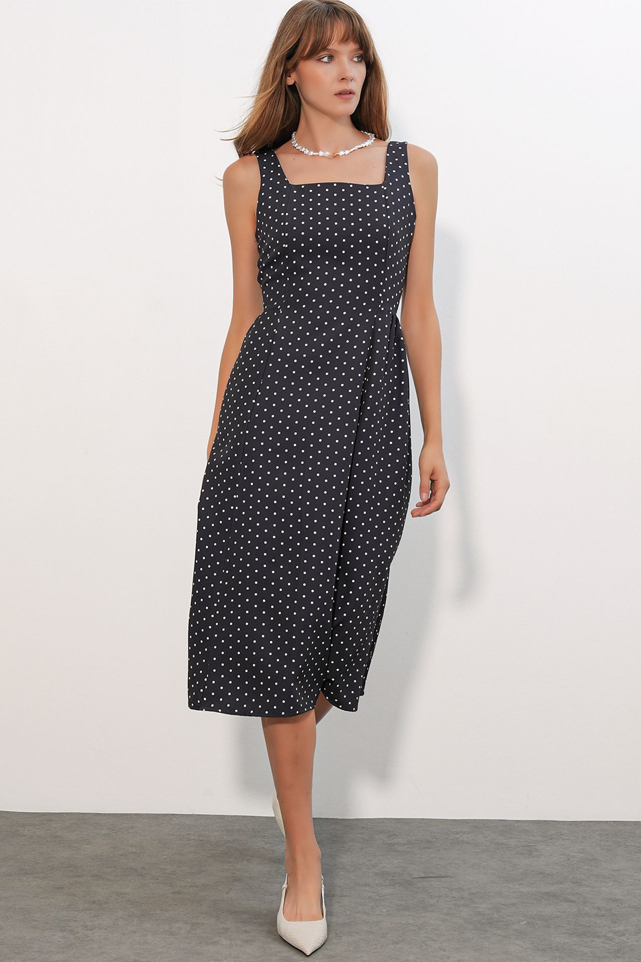 BDART Polka Dot A-Line Midi Dress 4