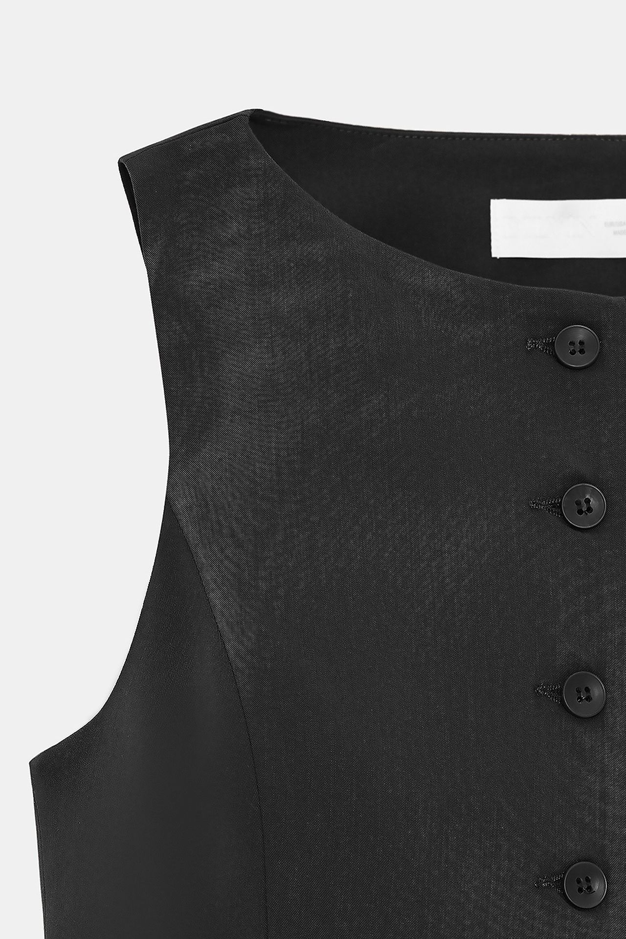 DILVIN Fitted Crop Waistcoat 7