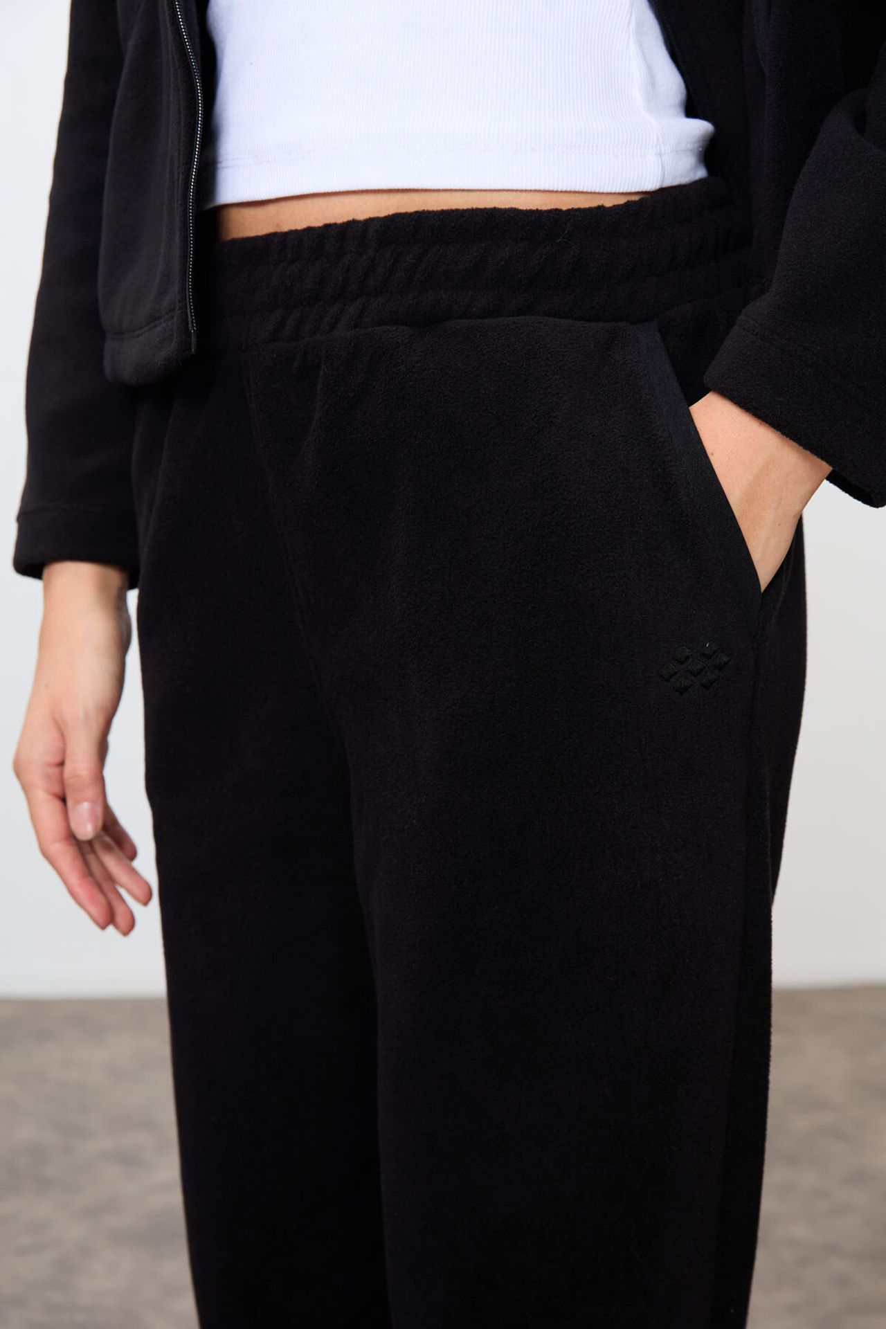 TOMMY Oversized Hooded Zipper Tracksuit Set 6