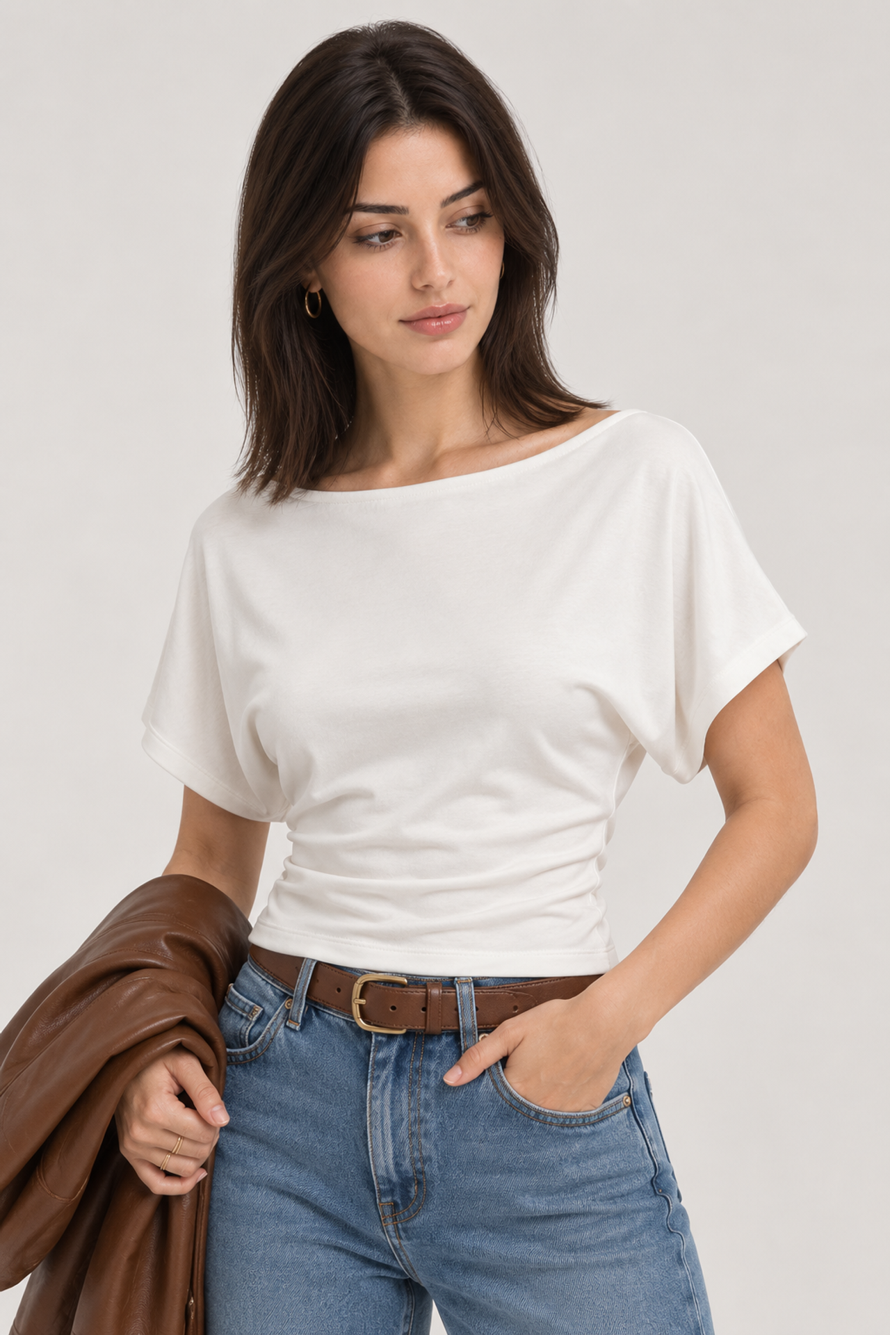 MIXRAY Women's Cotton Blouse 2
