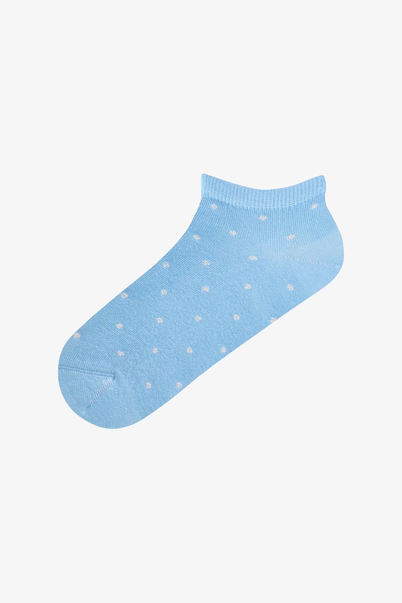 PENTI Silver Polka Dot Pair Of Ankle Socks 2