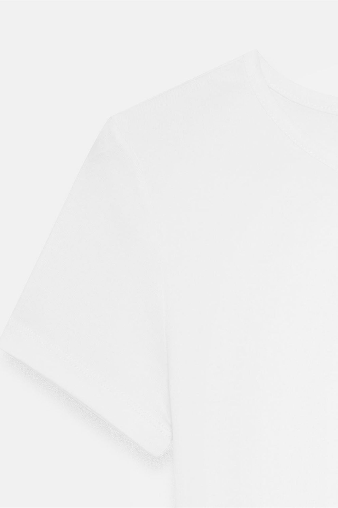 DILVIN Dar Kesim Kısa Jersey Bluz 7