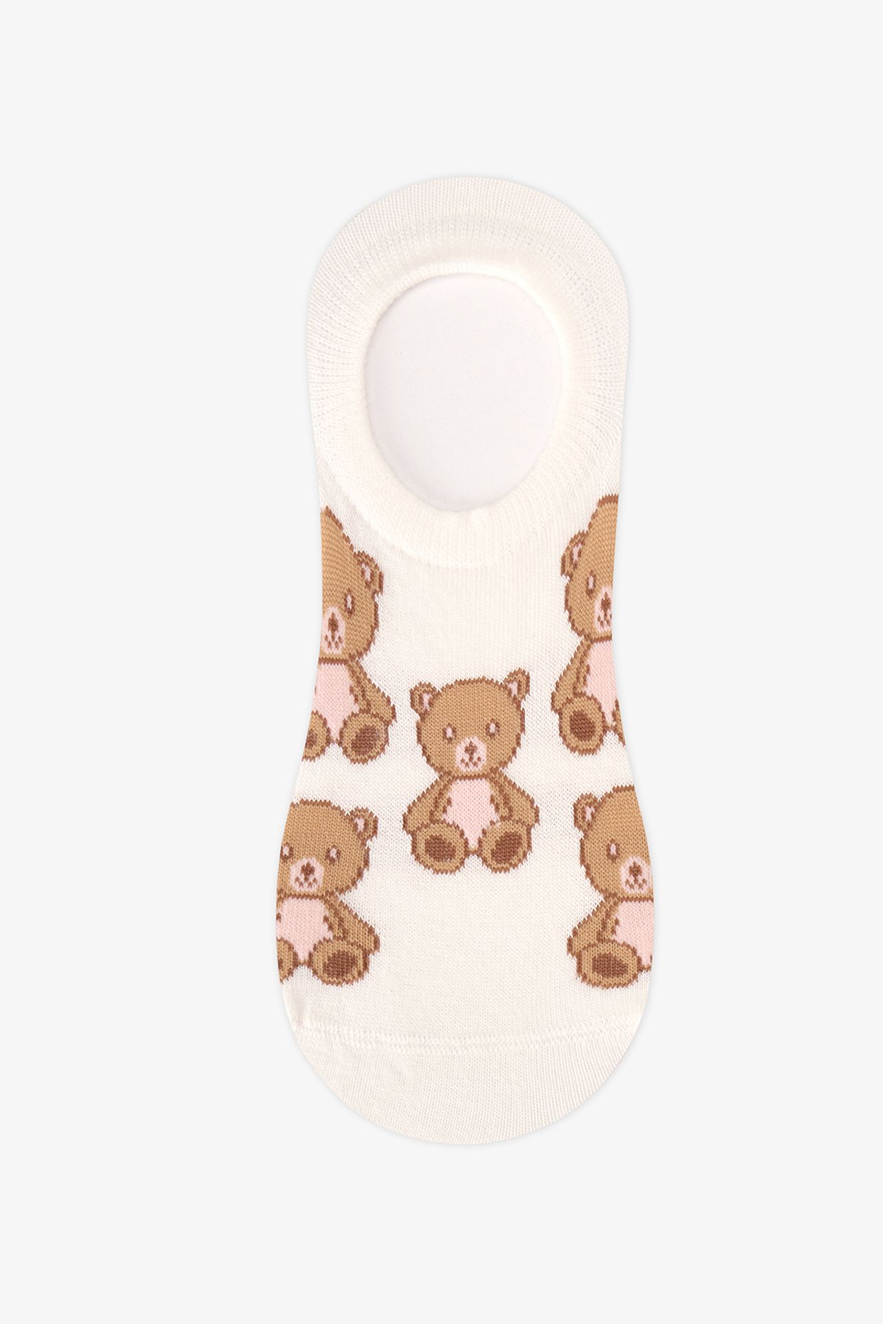 PENTI Bear Bow Cotton Pair Sneaker Socks 3