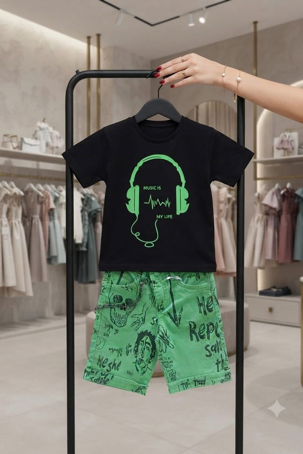 HİLAL AKINCI KİDS Youth Two-Piece Coord 4