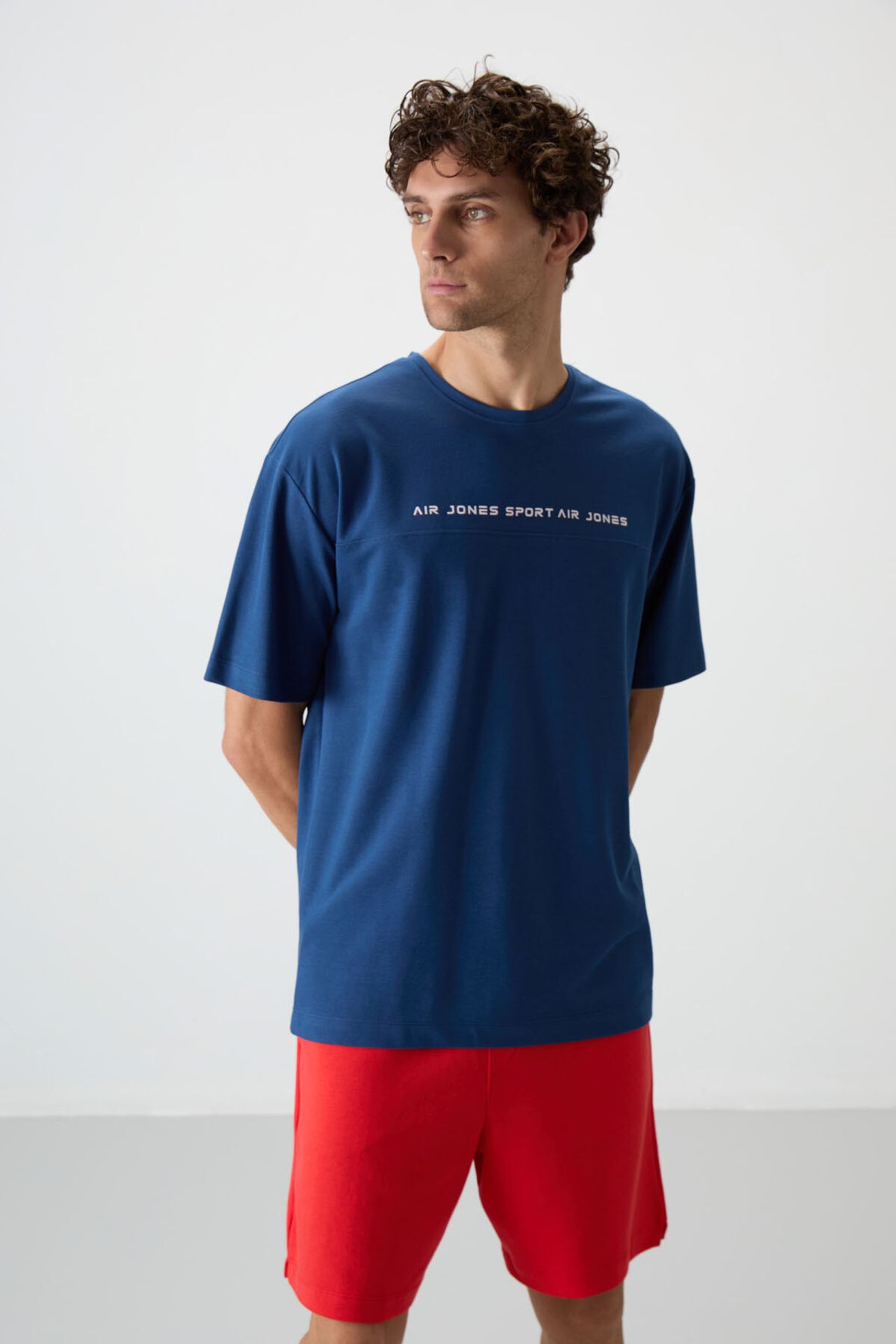 TOMMY Oversized Crew Neck Printed T-Shirt 4