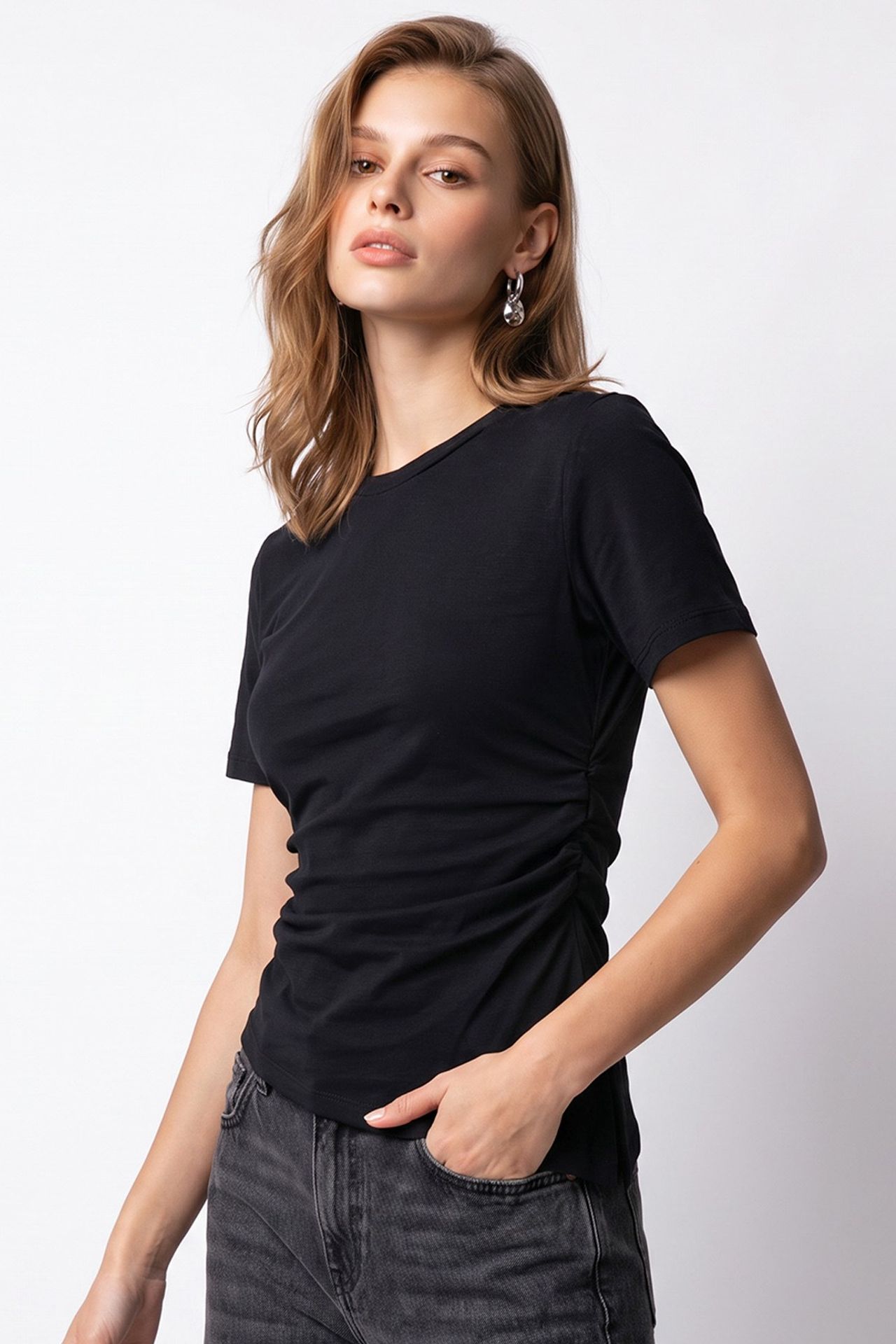 MIXRAY Cotton Blouse 5
