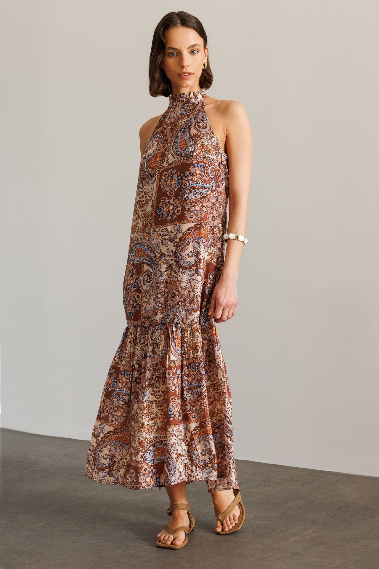 MIXRAY Women's Maxi Dress 4