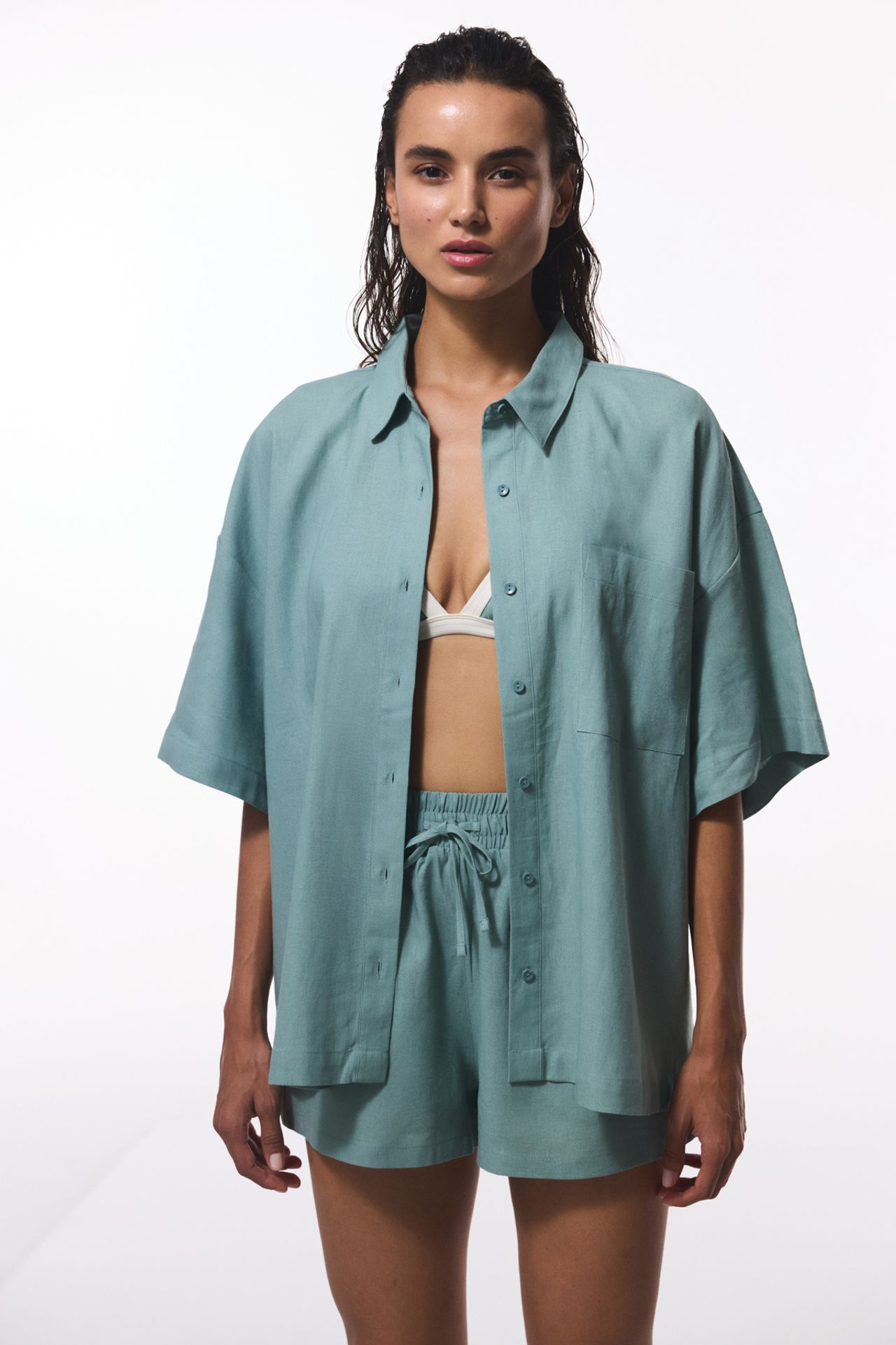 PENTI Regular Shirt Collar Women's Shirt PL7L2D2S25IY 1