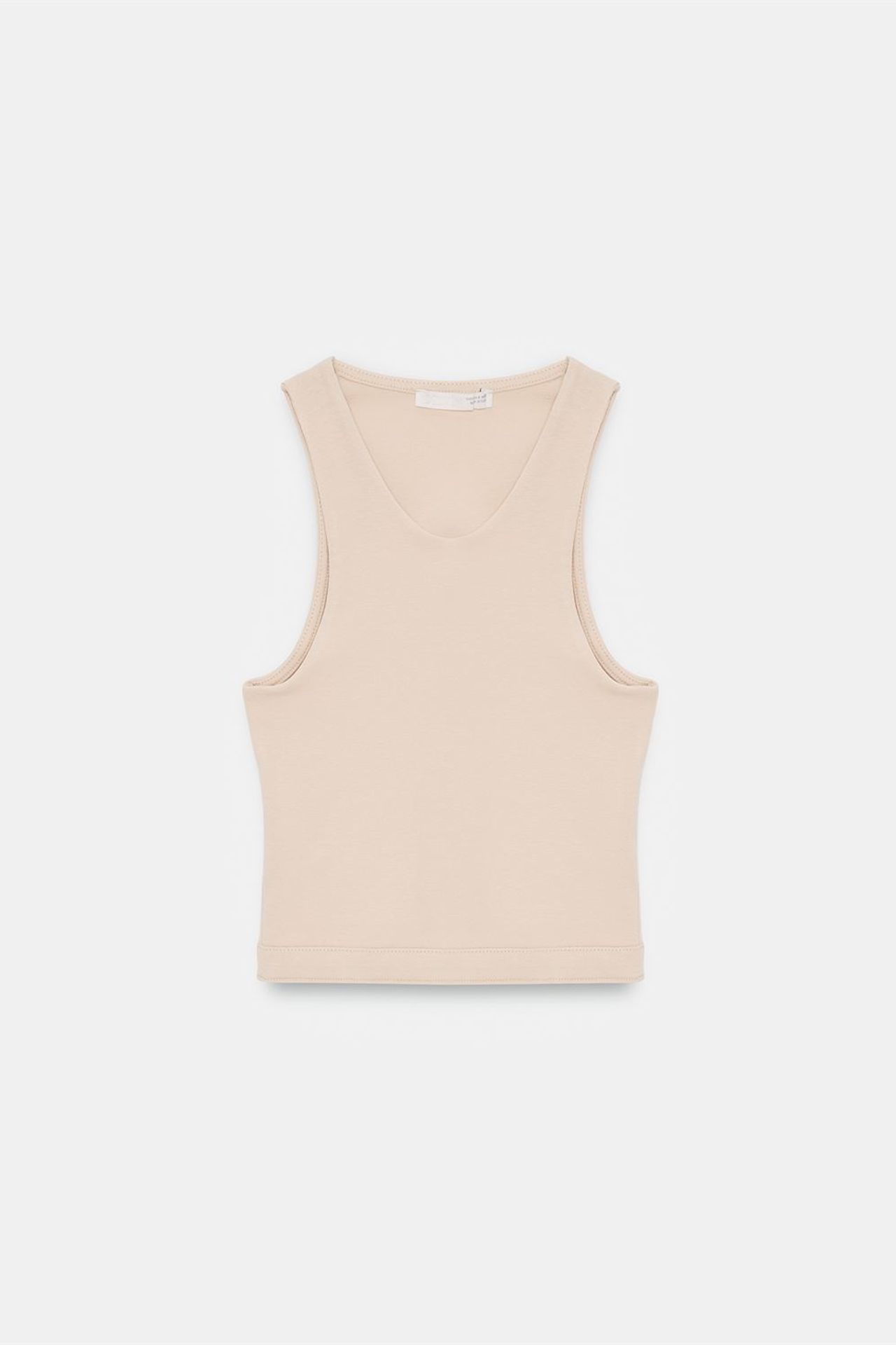 DILVIN Ribbed Sleeveless Crop Blouse 5