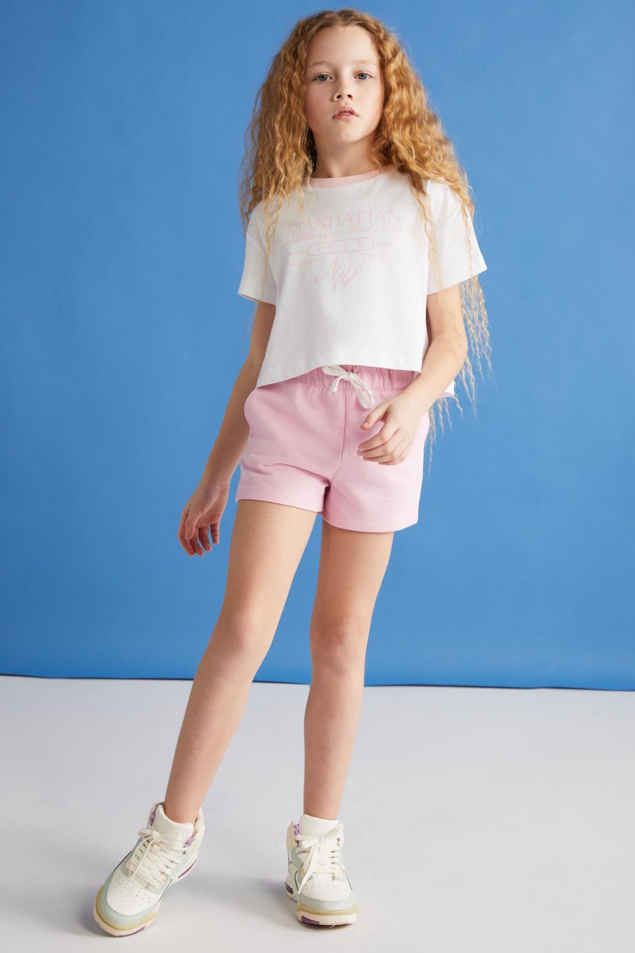 GRIMELANGE Short T-Shirt Shorts Set 2