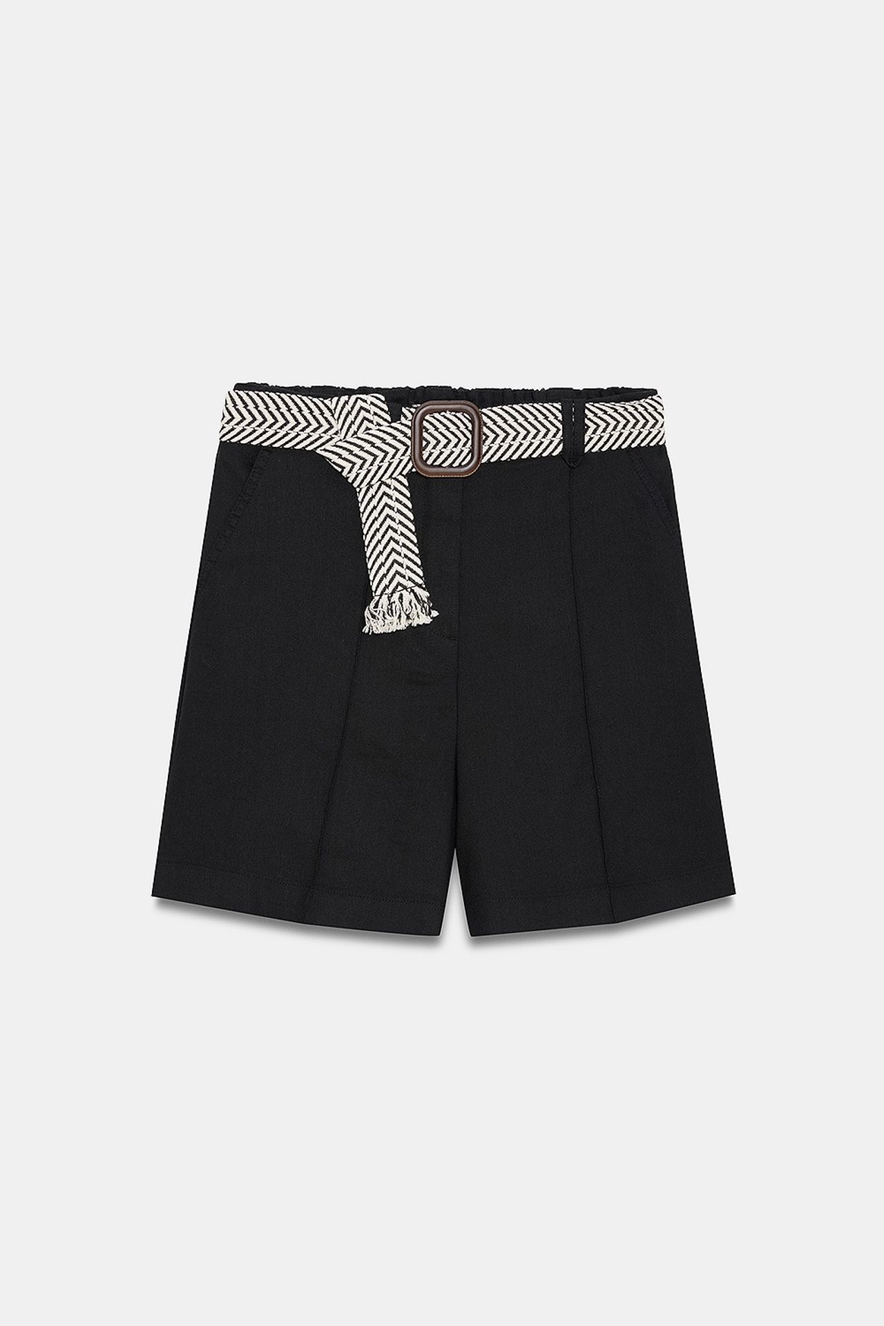 DILVIN Linen Blend Shorts 5