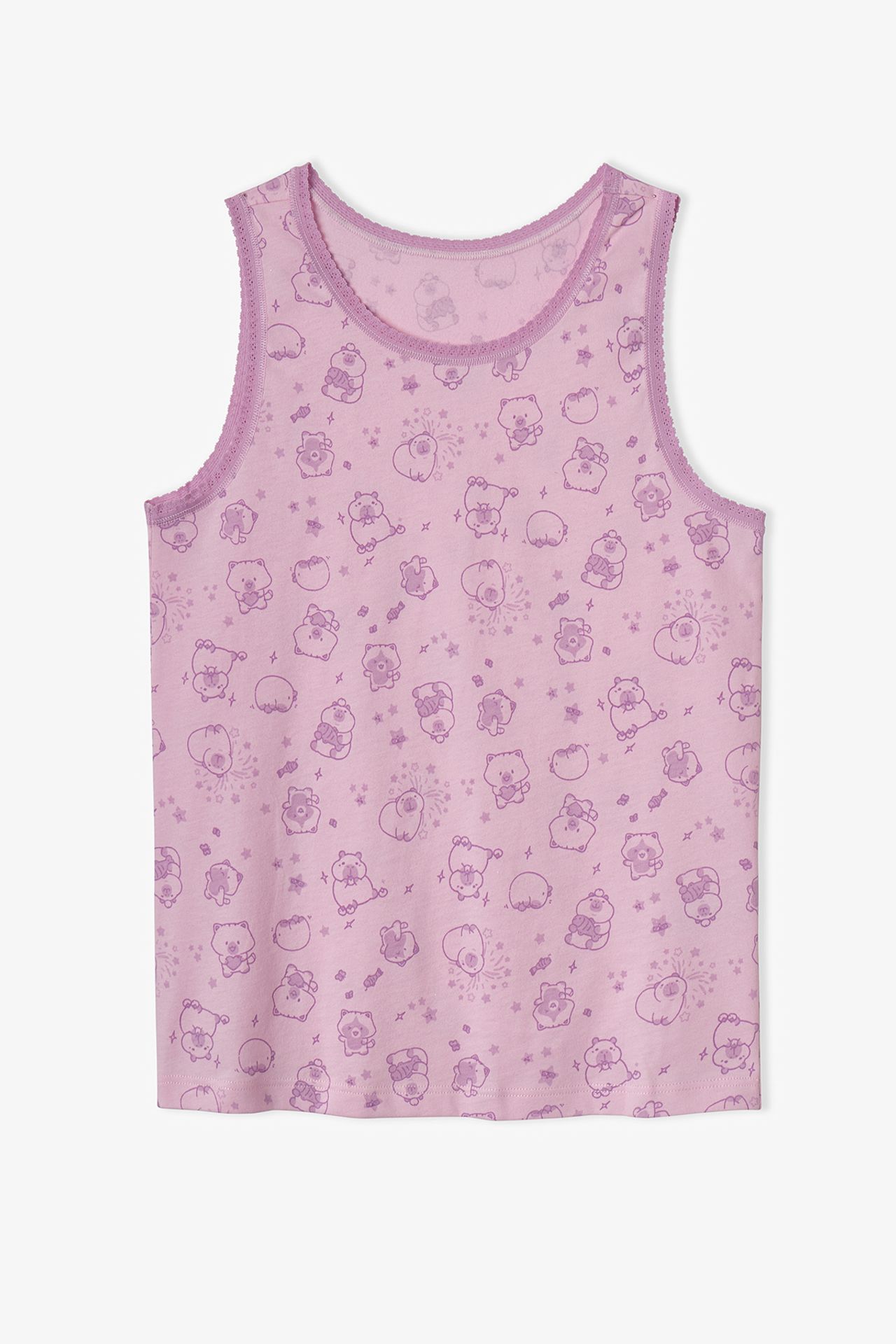 PENTI Girls' Cute Party Cotton Tank Top 2