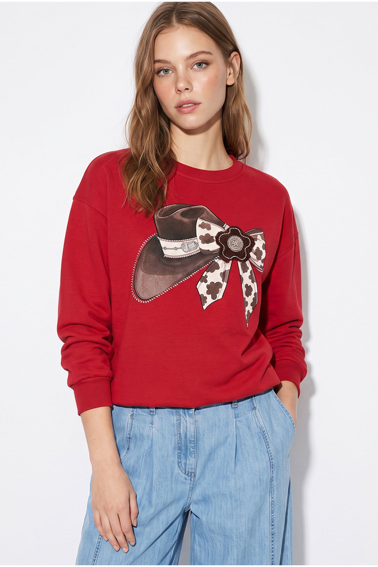 LUCCI Kadın Sweatshirt 4