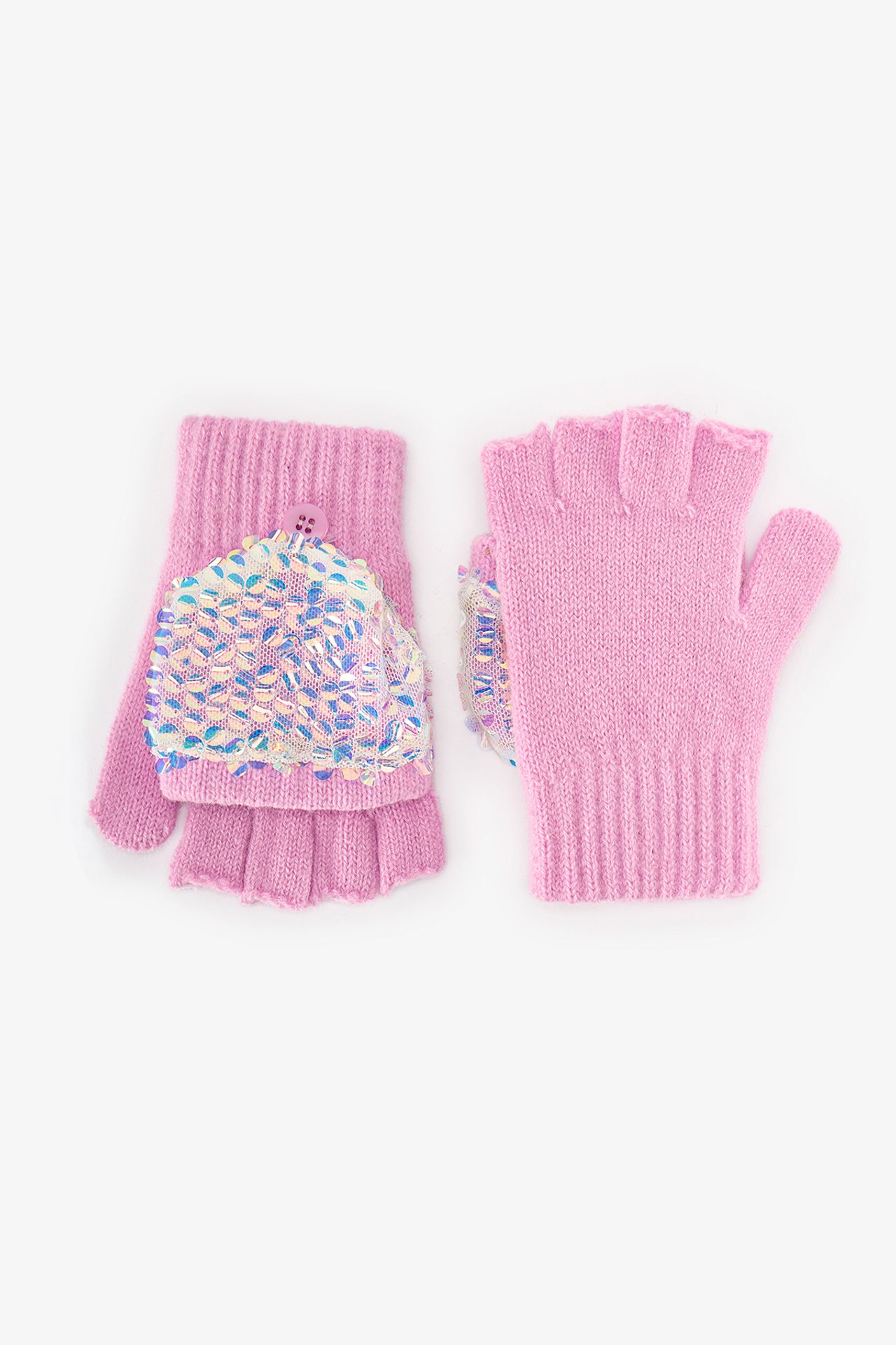 PENTI Girls' Sequin Gloves 1