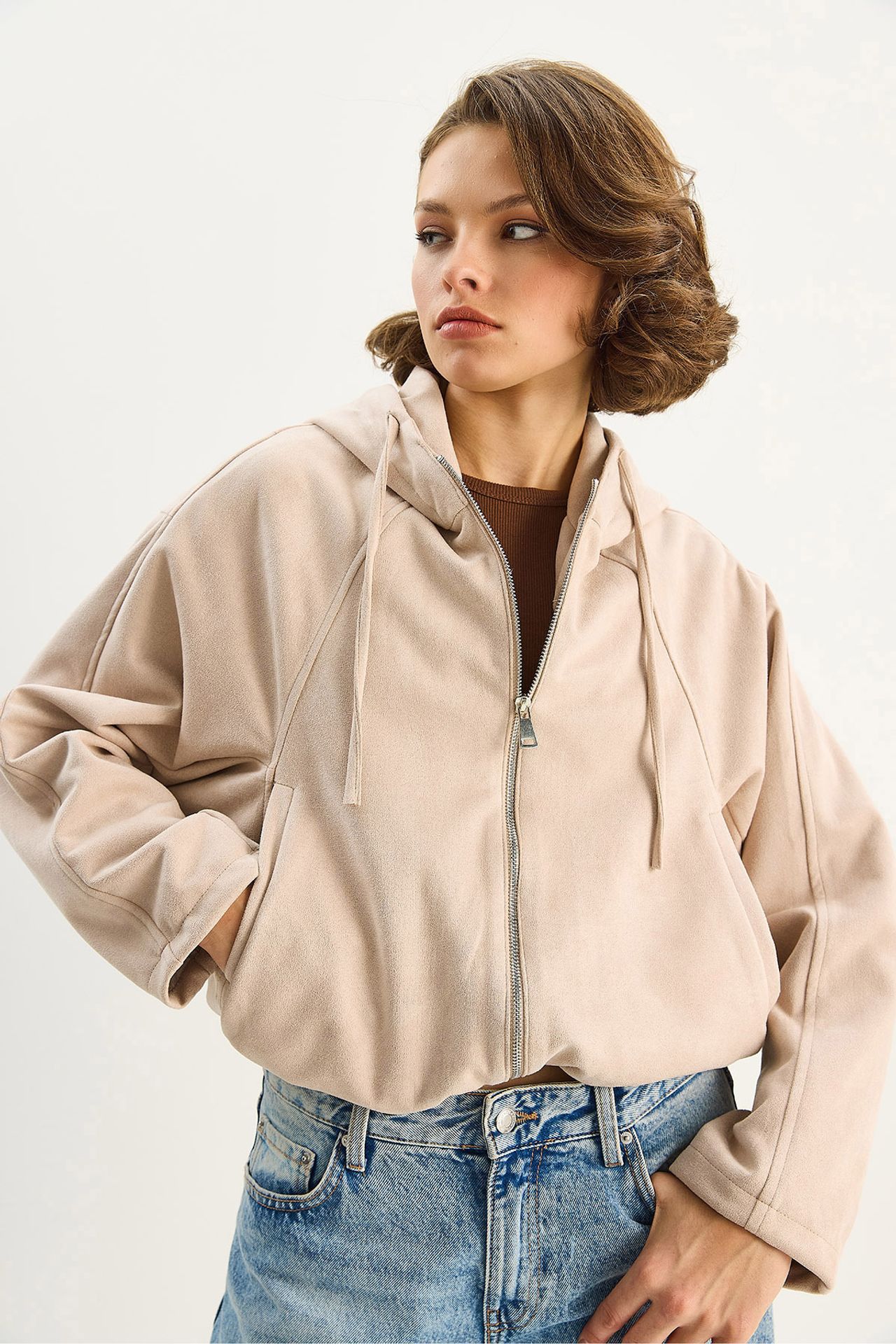 LUCCI Hooded Zipper Jacket 4