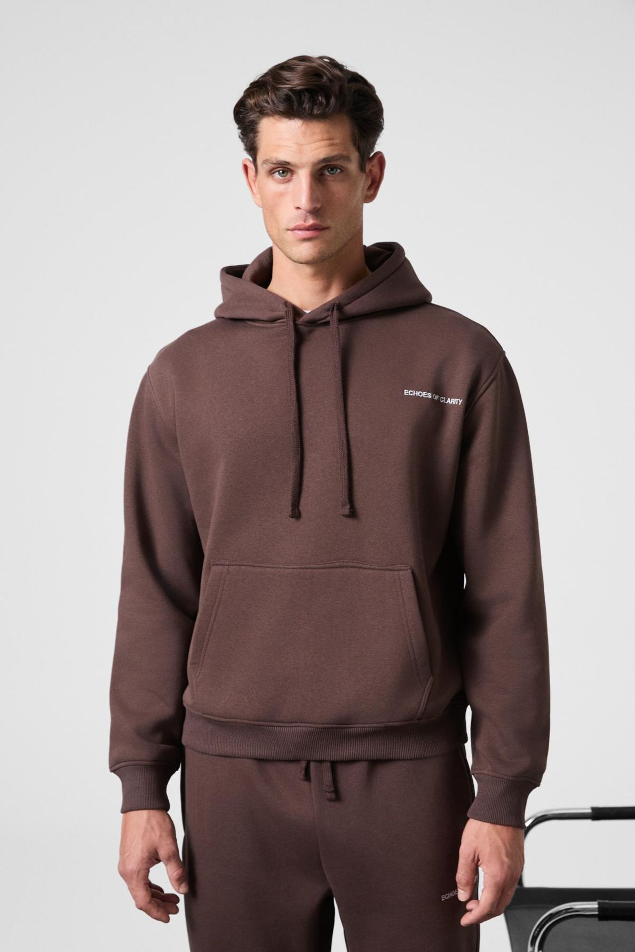 GRIMELANGE Hooded Relaxed Sweatshirt Pants Set 4