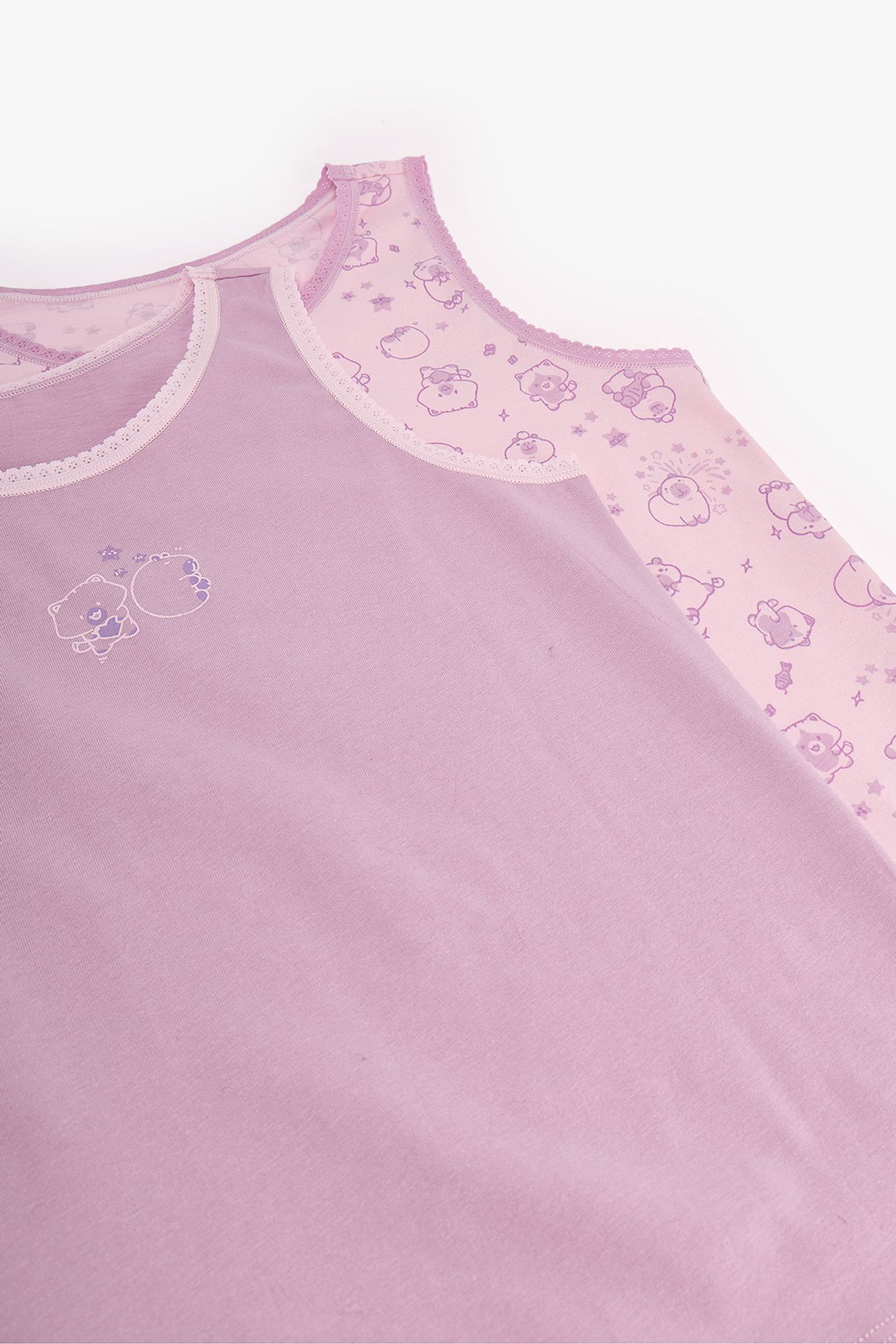 PENTI Girls' Cute Party Cotton Tank Top 4
