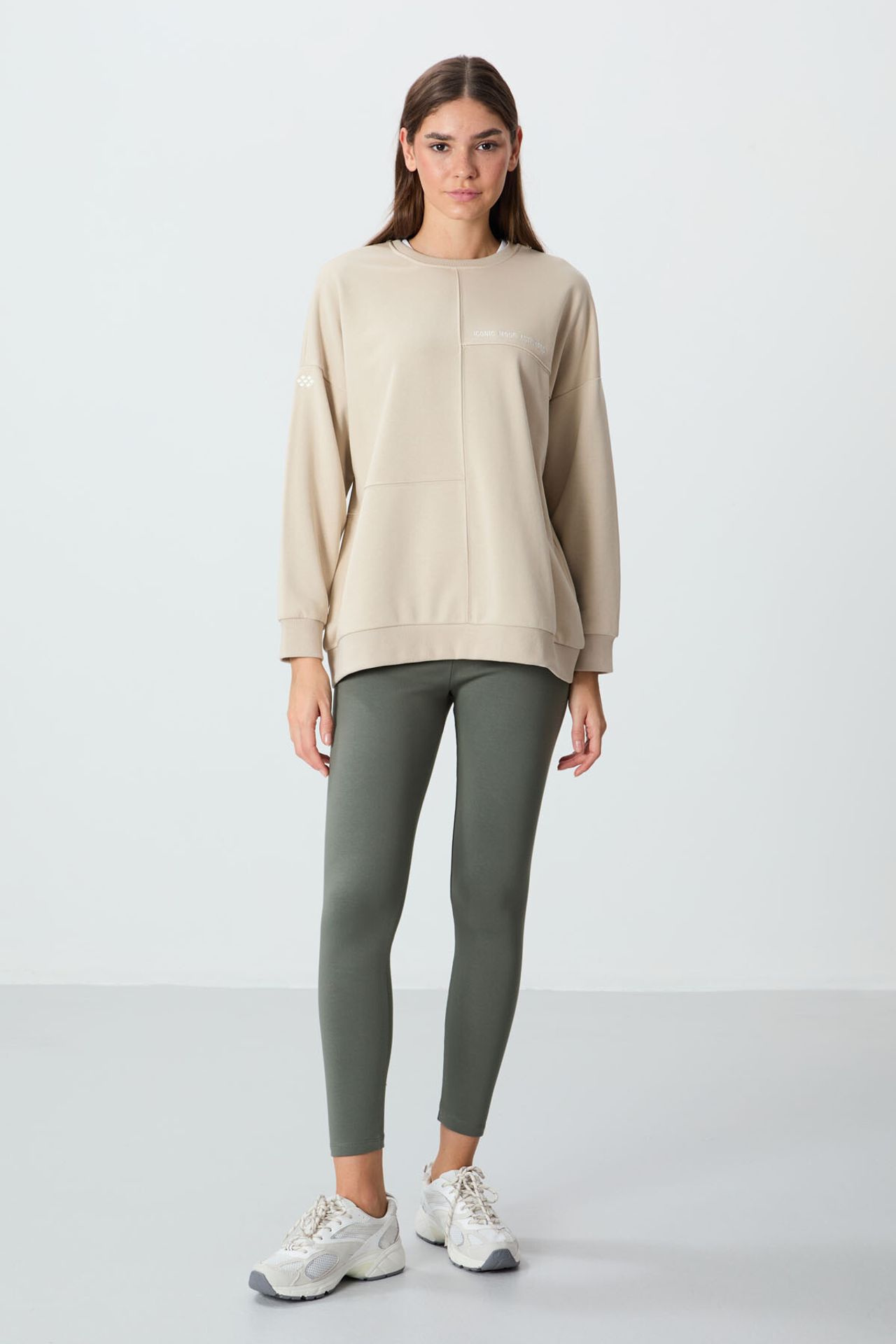 TOMMY High-Waist Cotton Blend Leggings 2