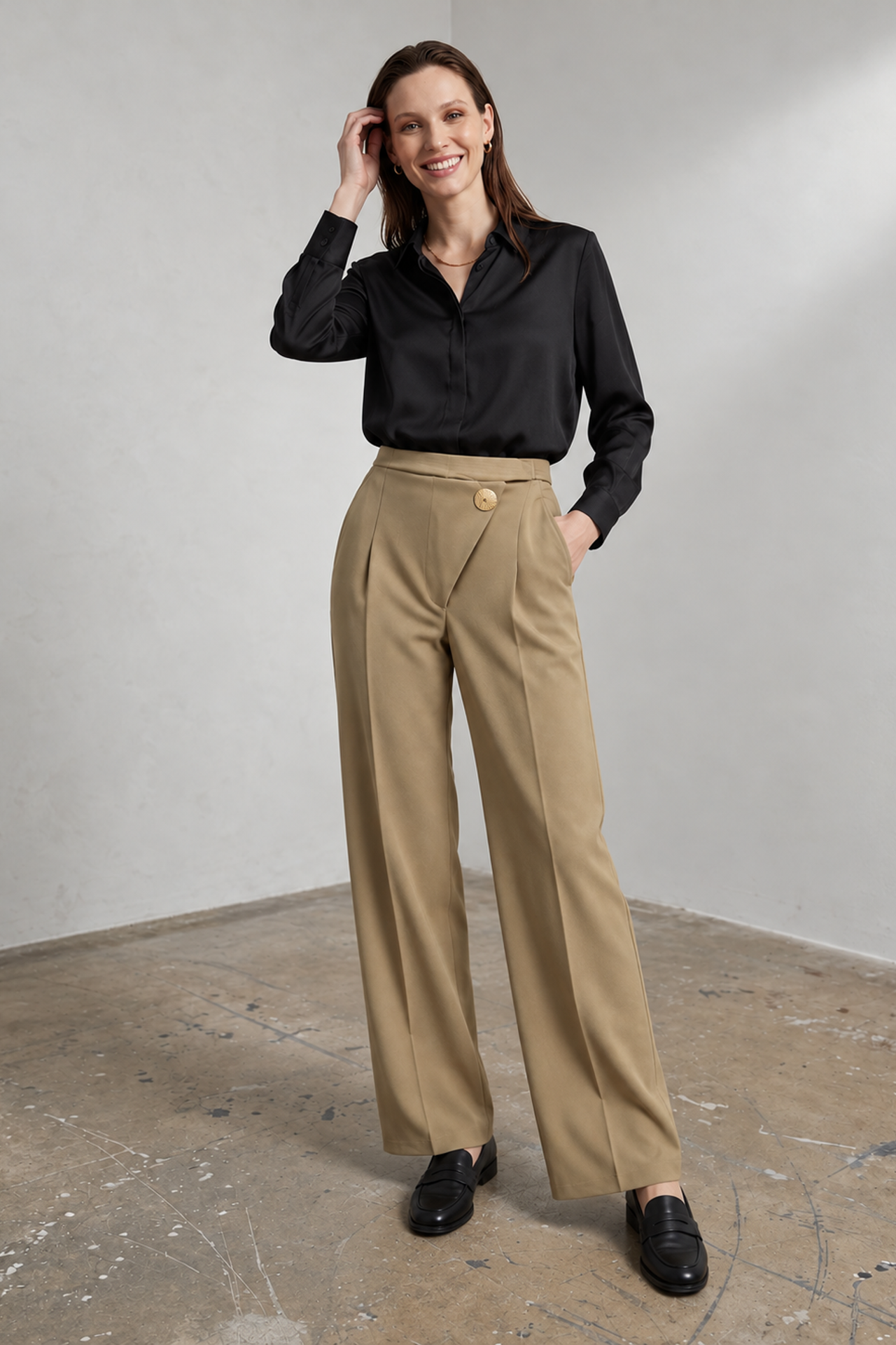 MY FASHION Düz Paça Pantolon 5