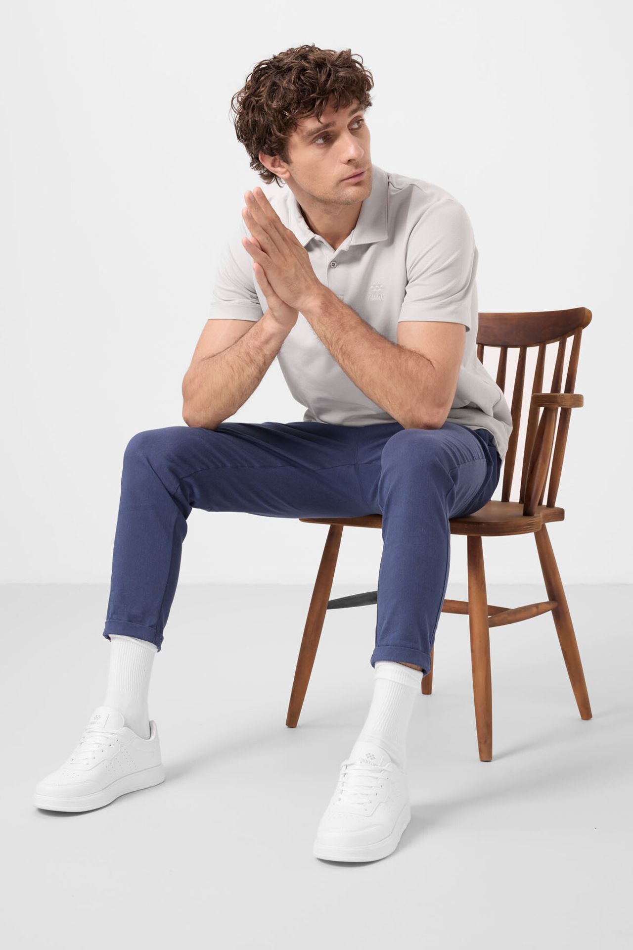 TOMMY Men's Straight-leg Gabardine Chinos 1