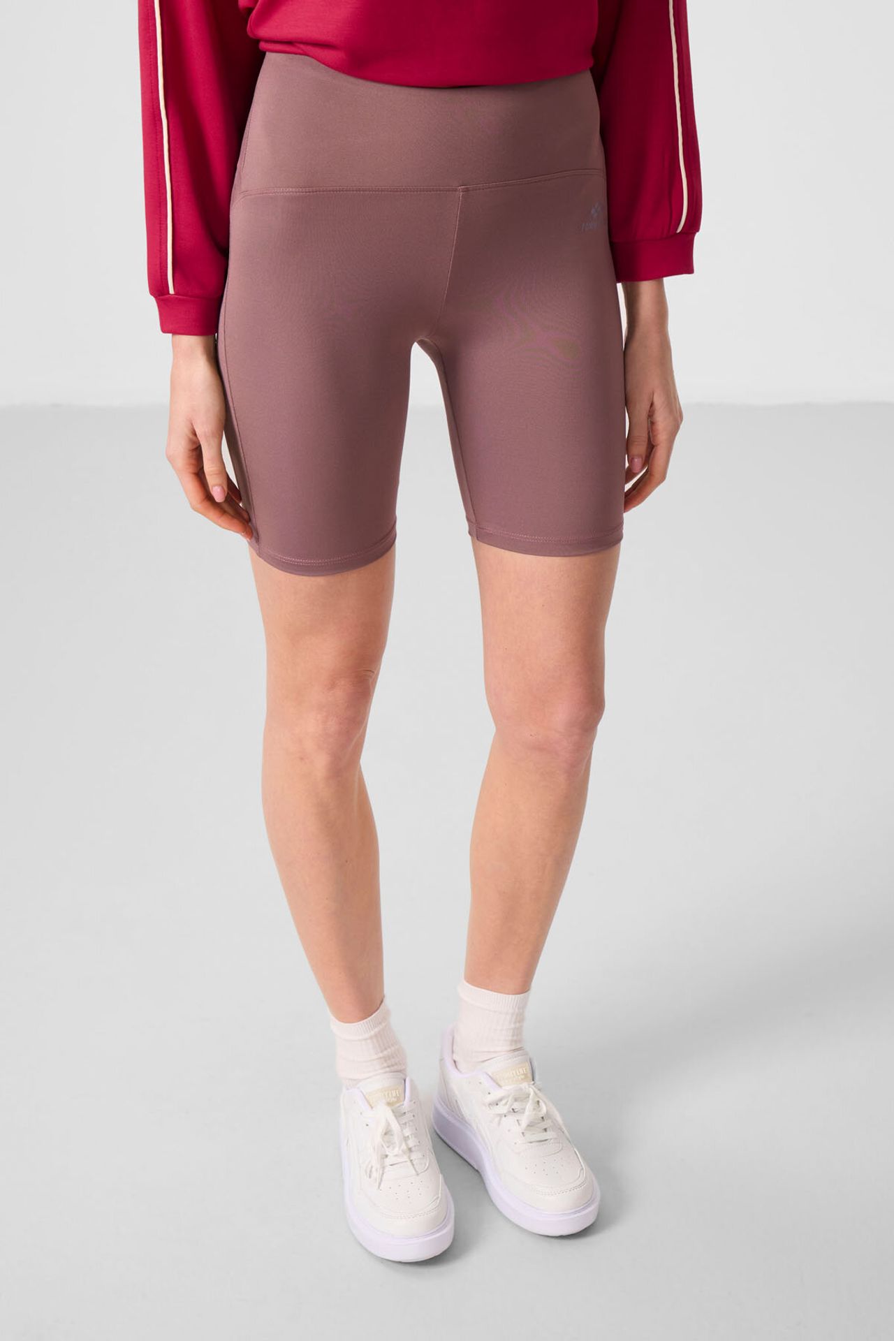 TOMMY Short High-waist Slim-fit Sports Leggings 5