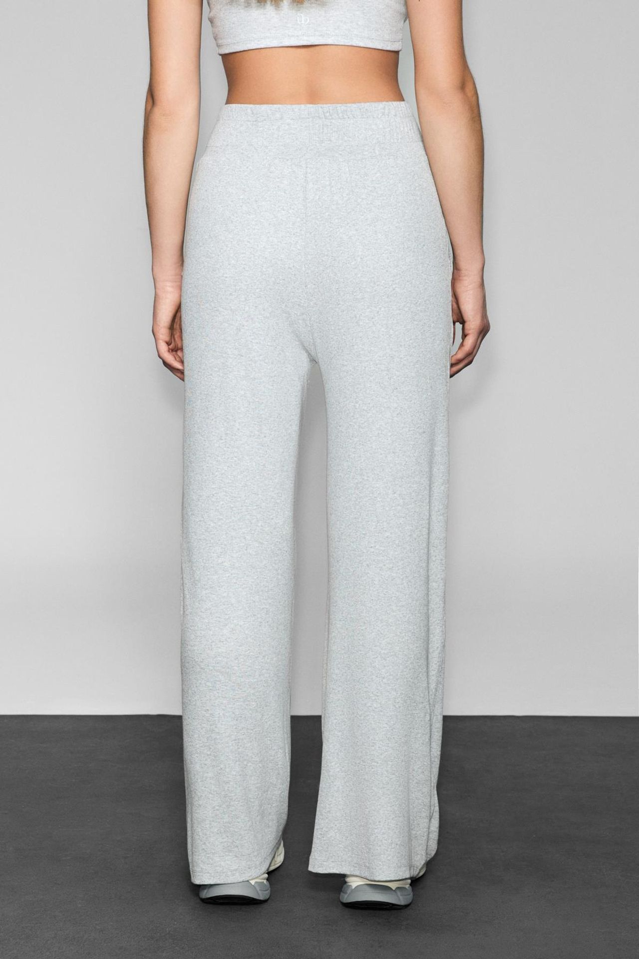 GRIMELANGE Wide Leg Elastic Waist Joggers 6