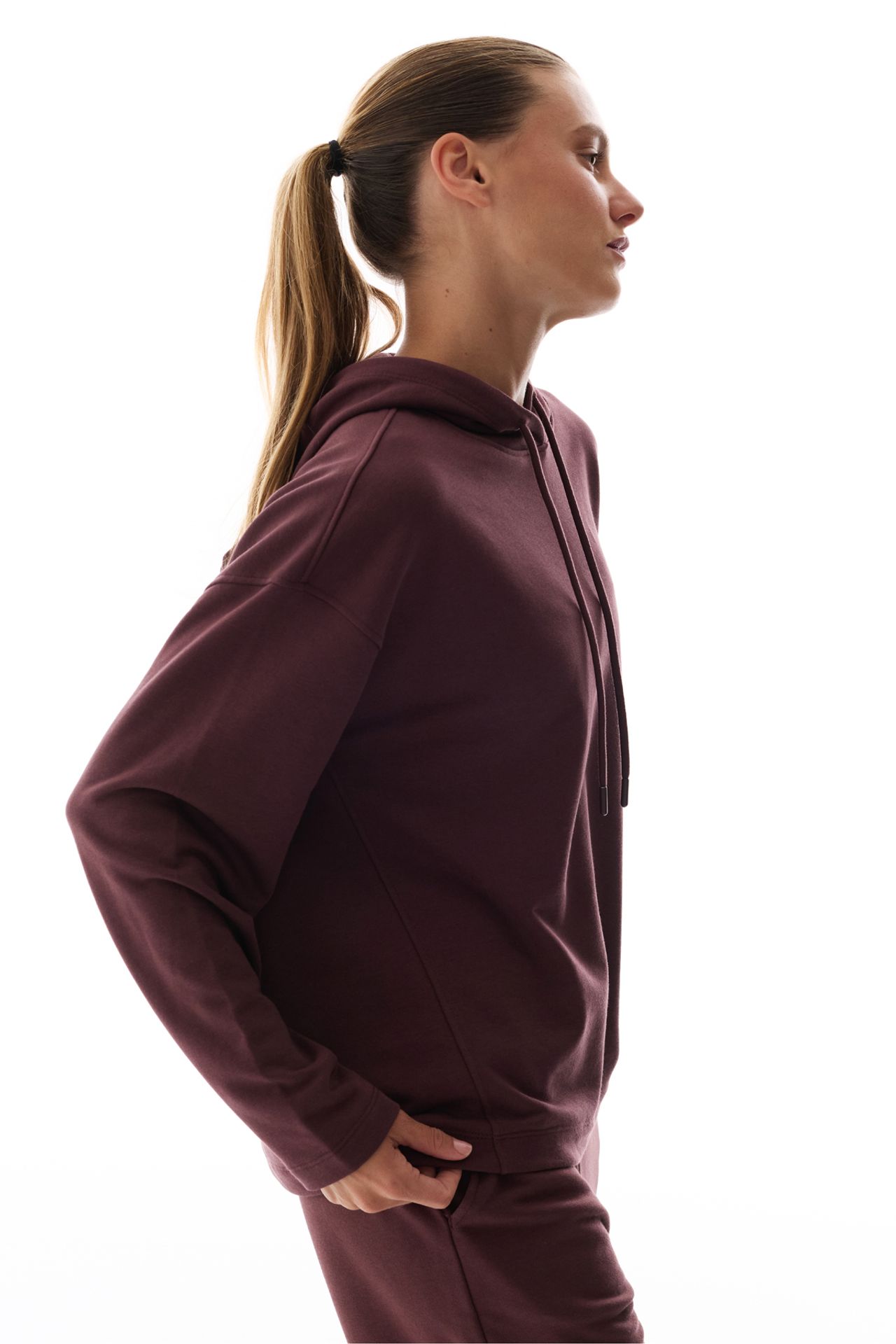 PENTI Oversize Plain Long Sleeve Sweatshirt 2