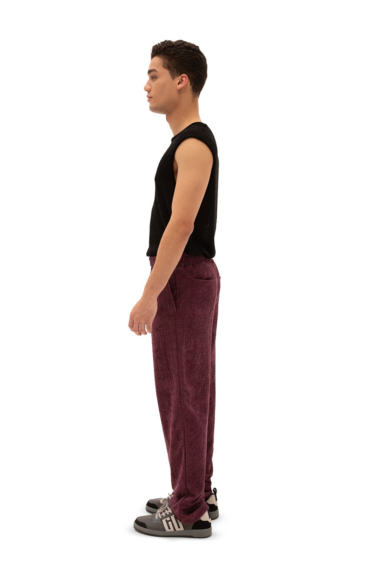 GIESTO Men's straight-leg knit pants 3