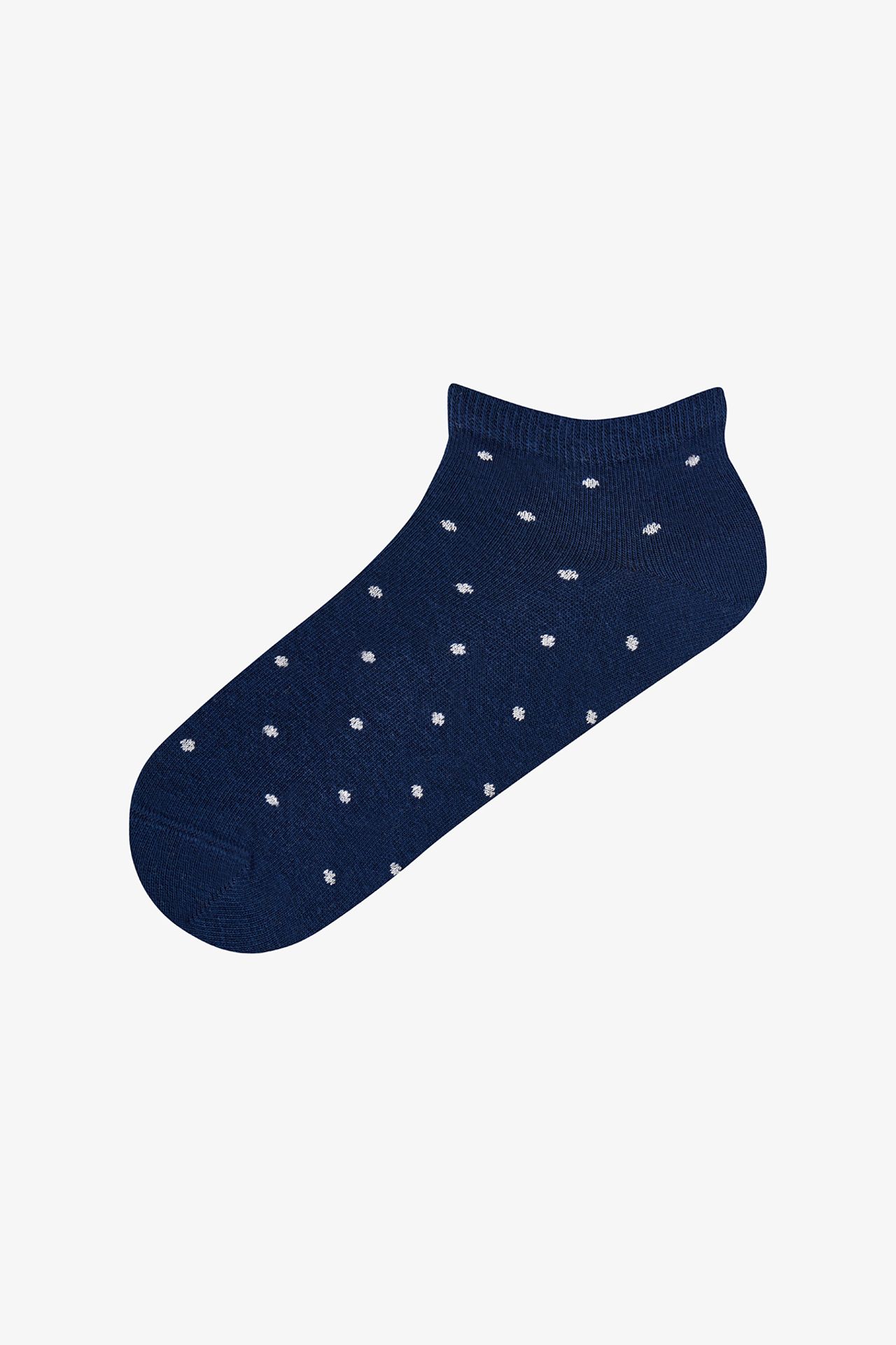 PENTI Silver Polka Dot Pair Of Ankle Socks 4