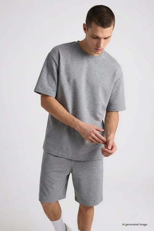 TOMMY Men's Oversized Short Active Set
