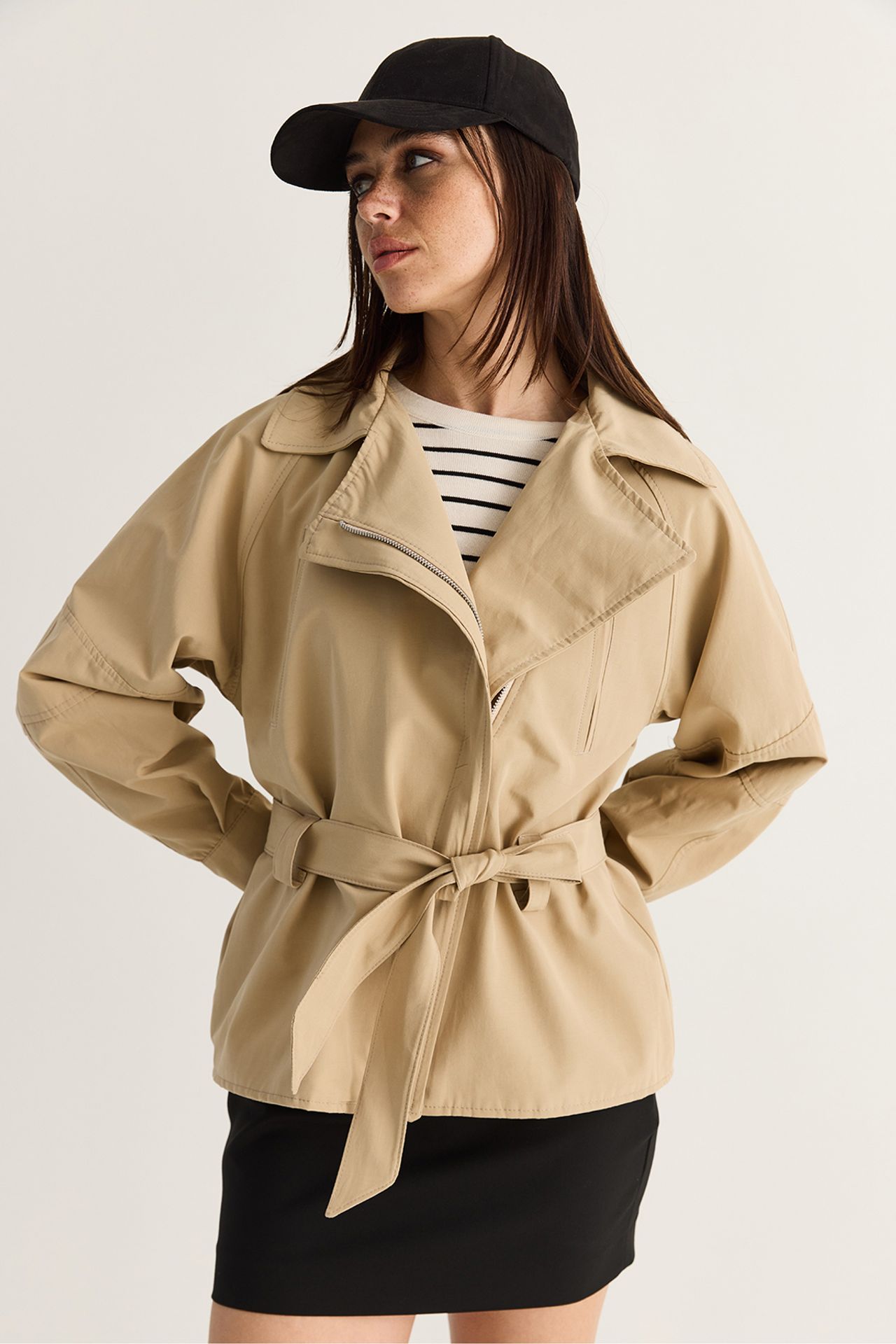 LUCCI Women's Trench Coat 1