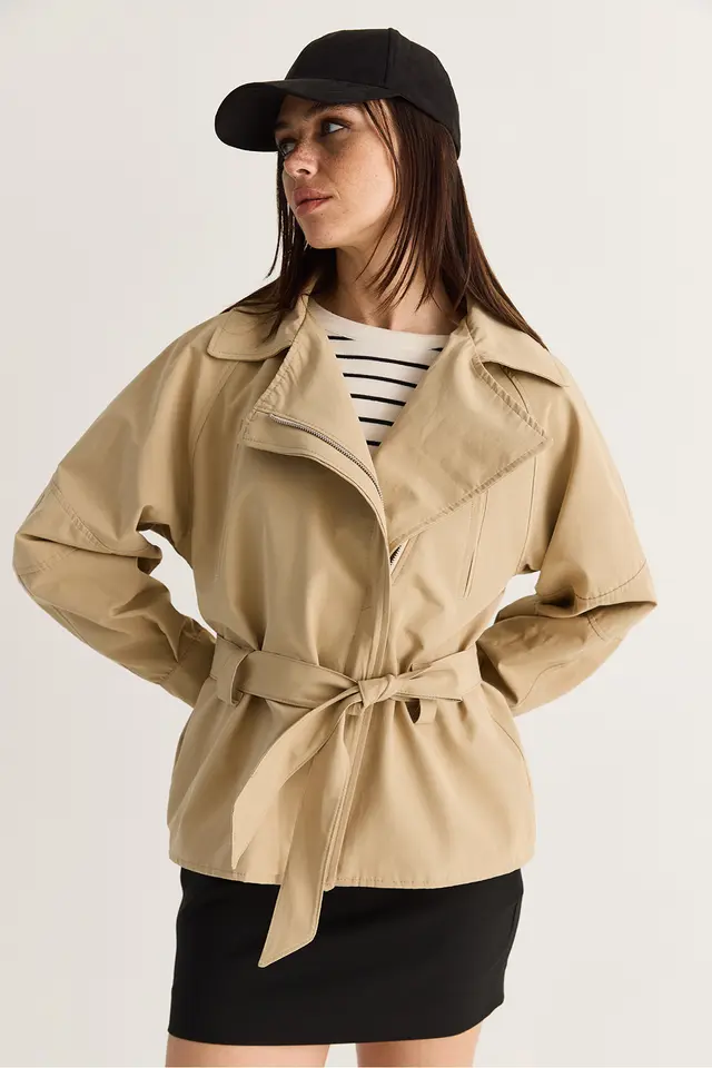LUCCI Women's Trench Coat