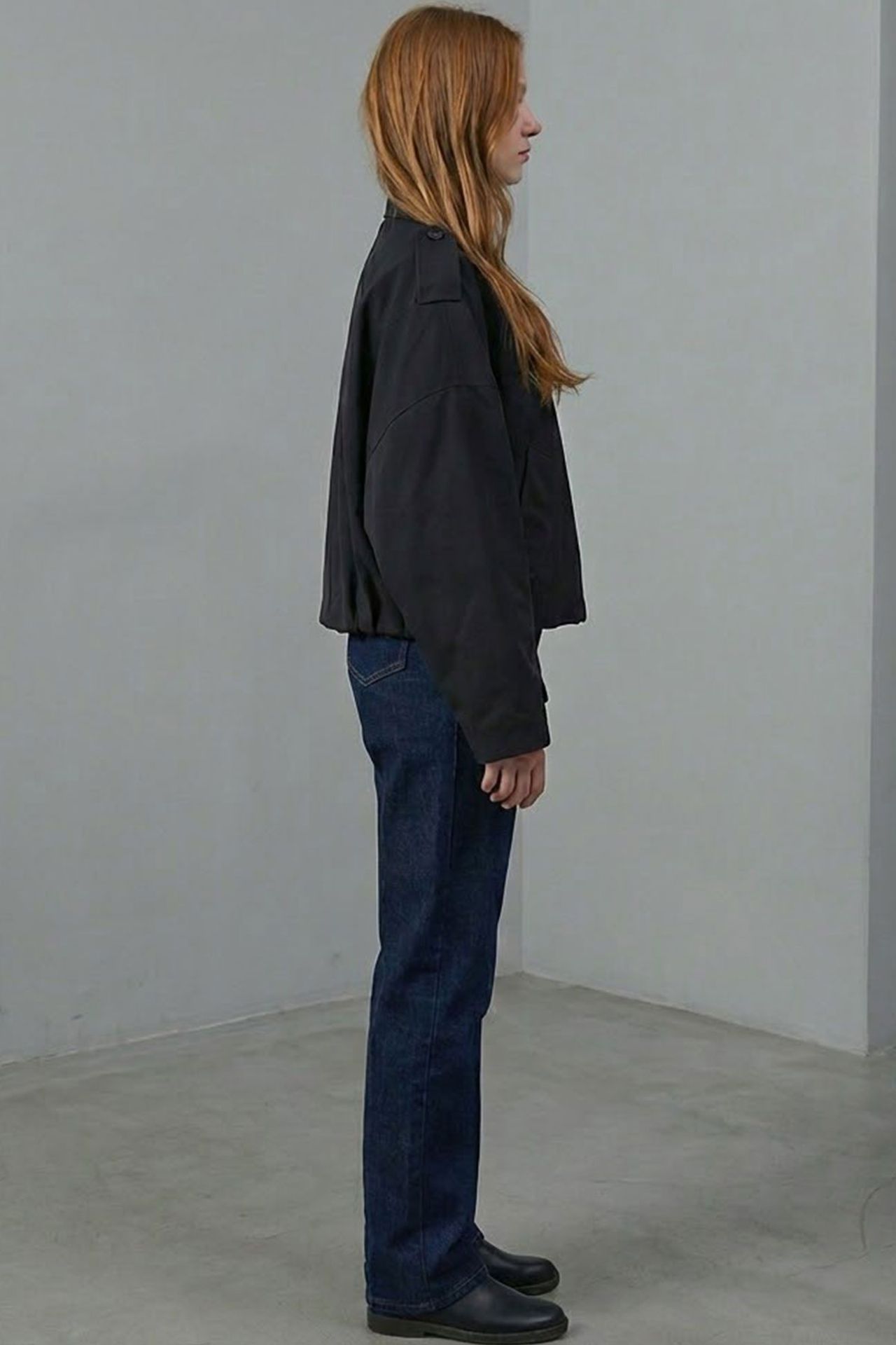 BDART Gabardine Bomber Jacket with Zipper Closure 2