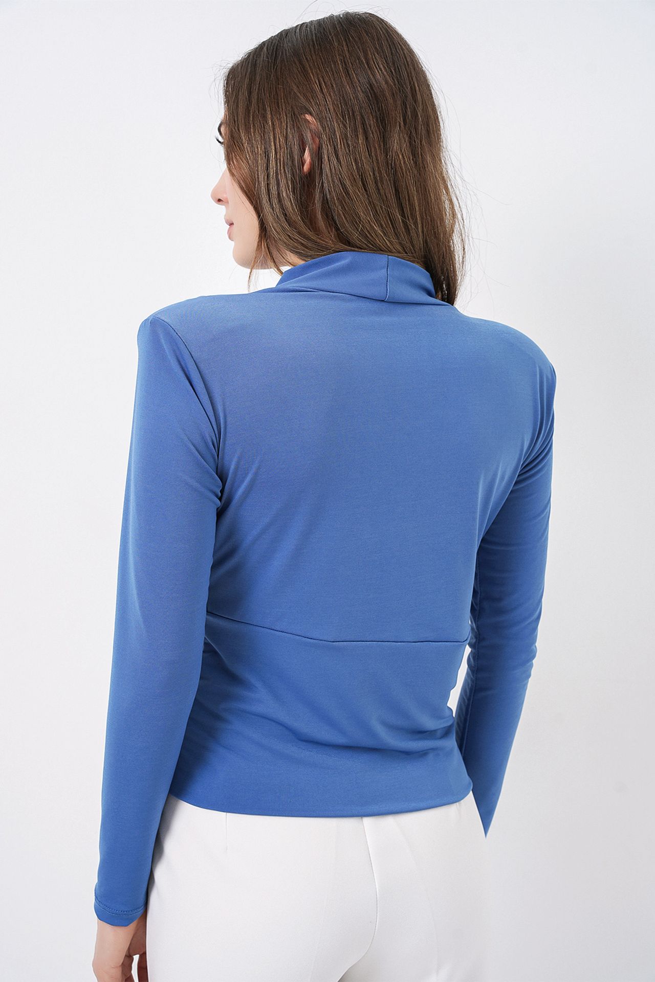 BDART V-Neck Drape Blouse 5