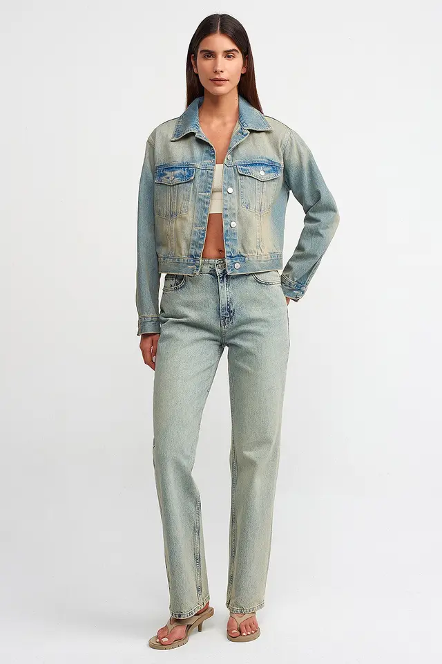 DILVIN Women's Cotton Denim Jacket