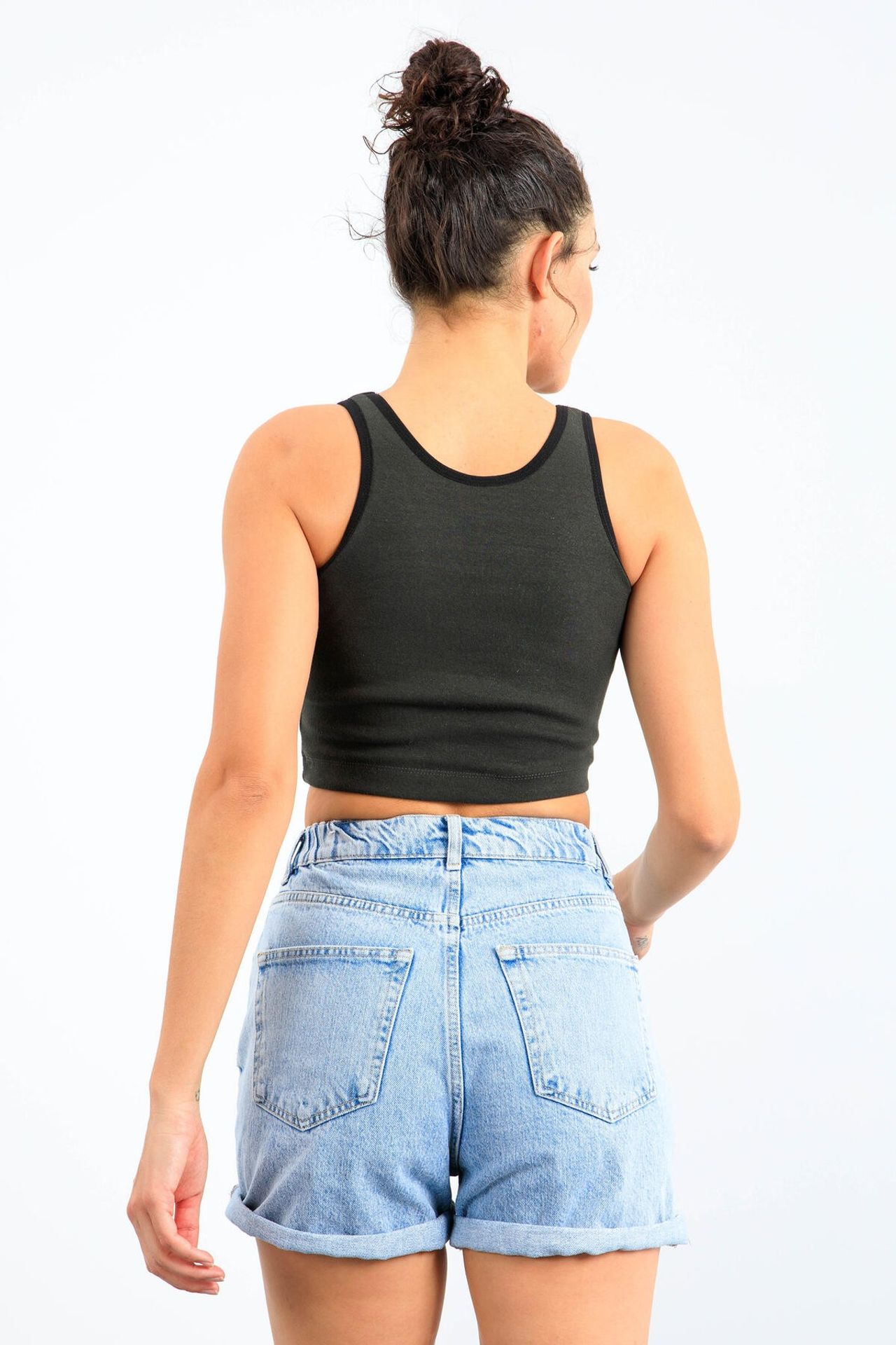 TOMMY Ribbed Sleeveless Crop Top 5