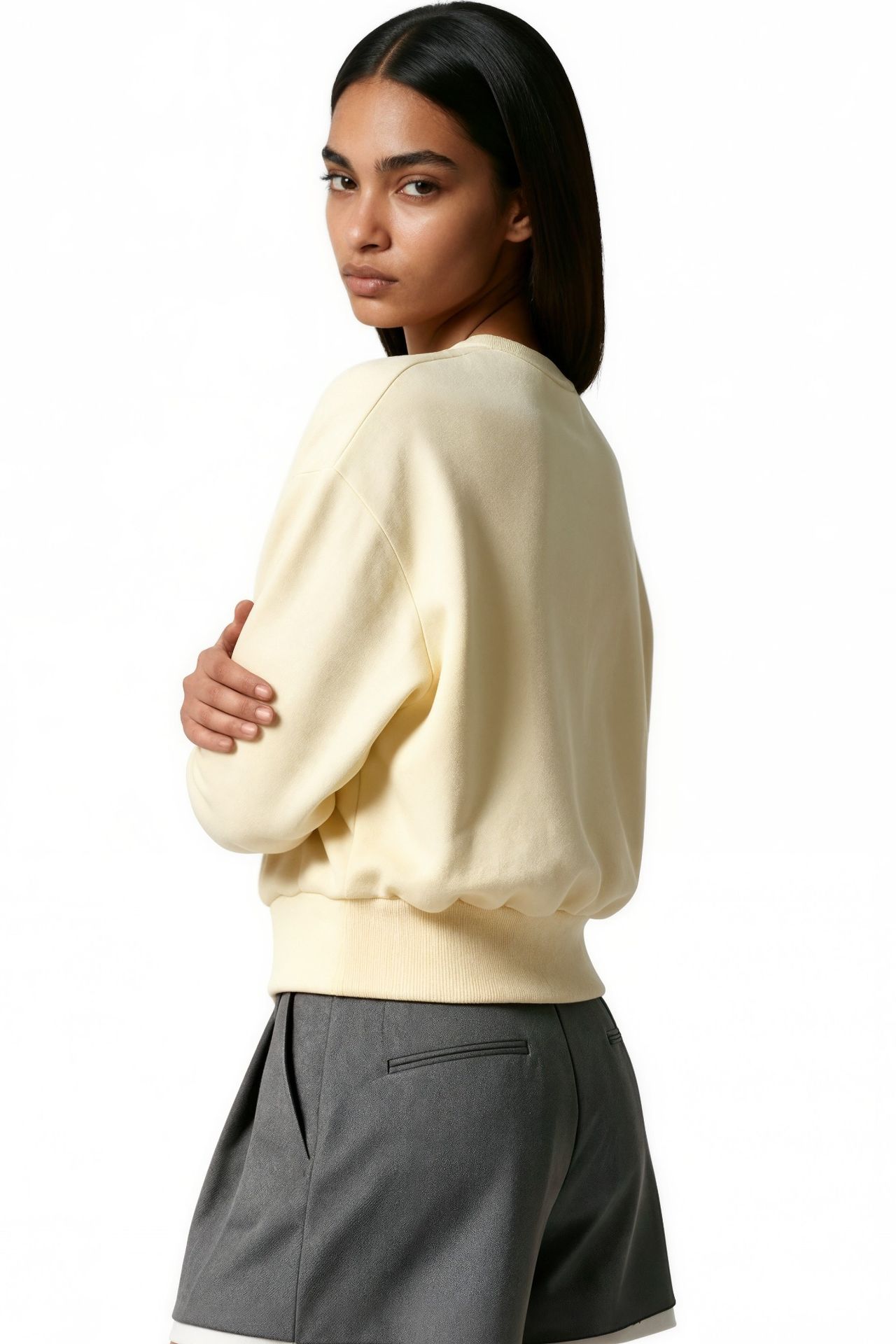 BUSEM Women's Cotton-Blend Sweatshirt