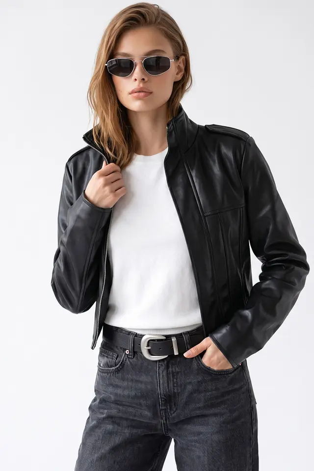 MIXRAY Women's Cotton Blazer