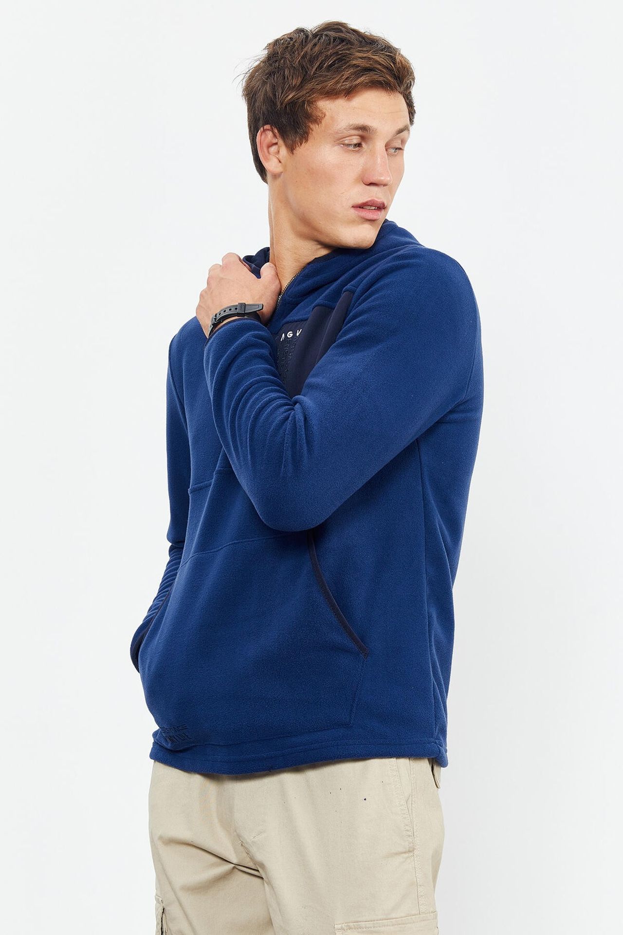 TOMMY Men's Half-Zip Hooded Sweatshirt 1