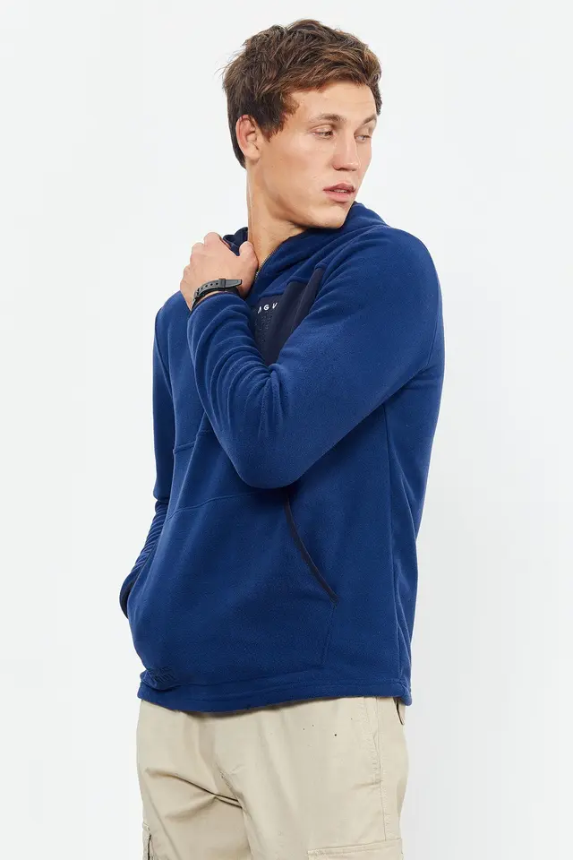 TOMMY Men's Half-Zip Hooded Sweatshirt