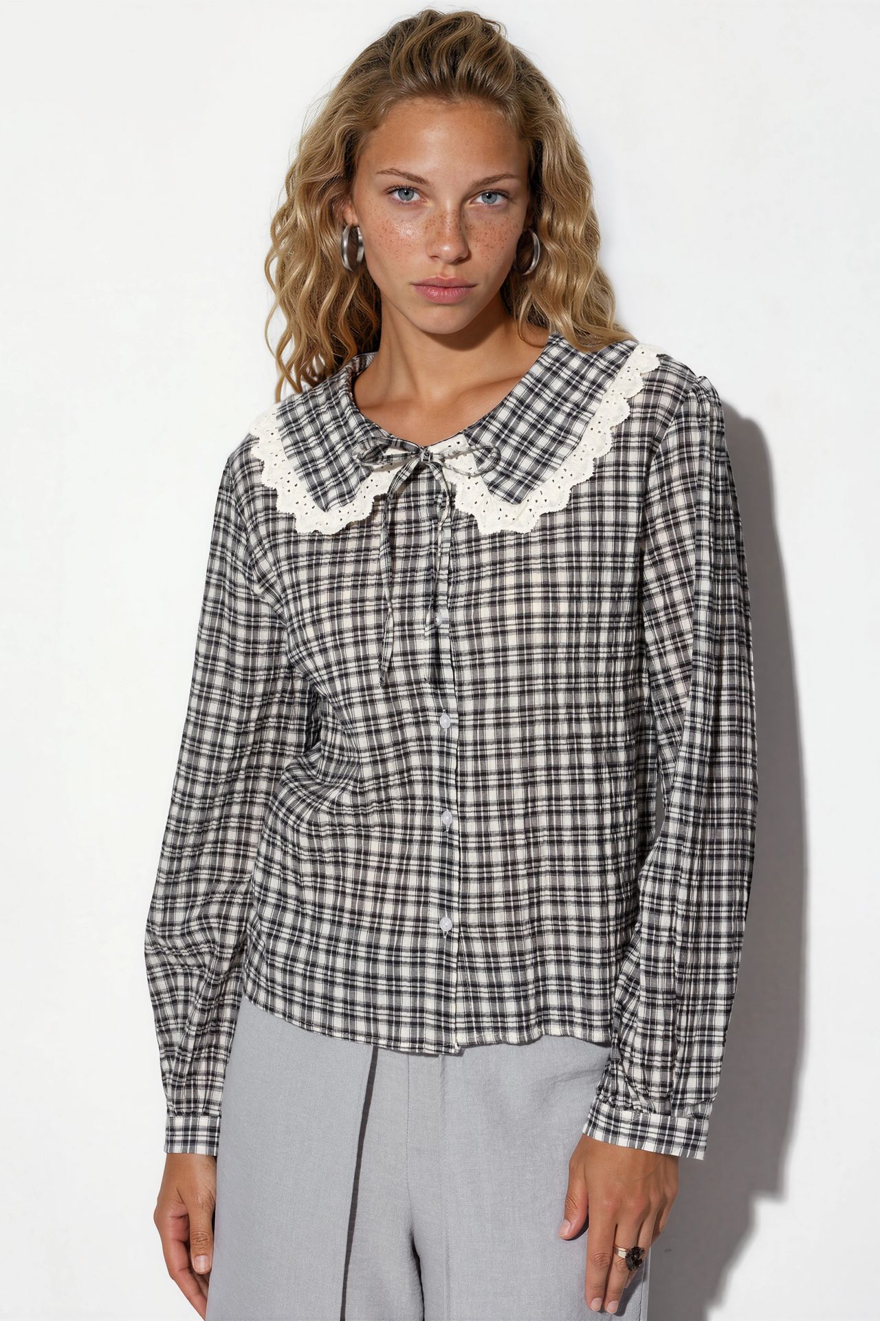 BDART Women's Plaid Viscose Poplin Shirt 1