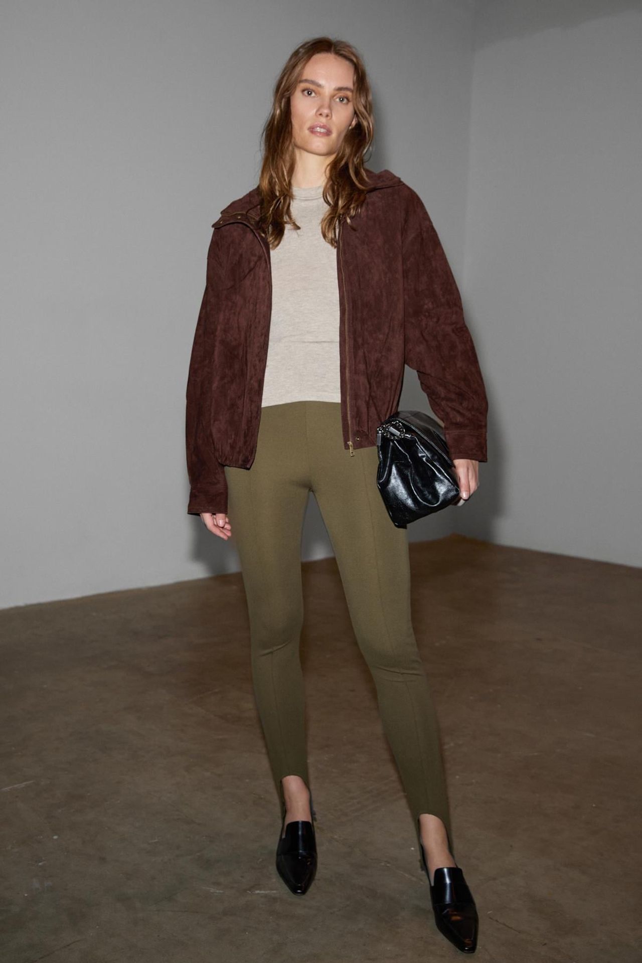 GRIMELANGE High Waist Skinny Ankle Pants 2