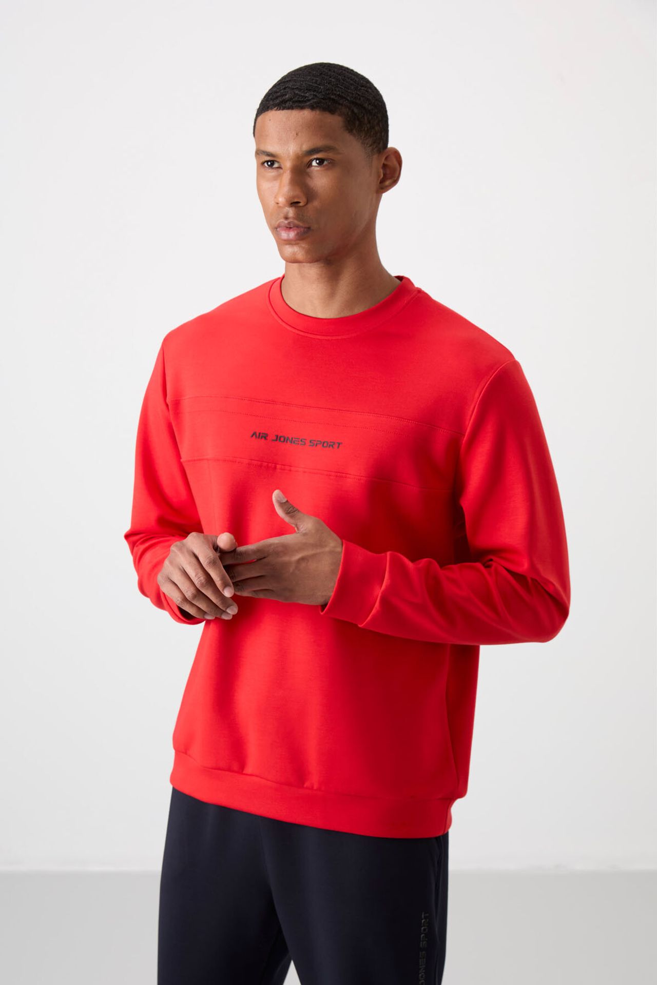 TOMMY Printed Fleece Sweatshirt And Pants Set 2