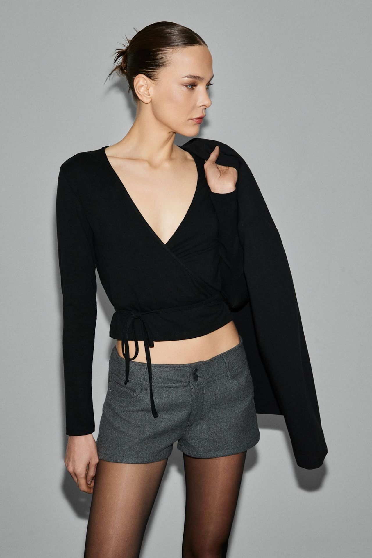GRIMELANGE Straight Pull-On Viscose Blouse 3