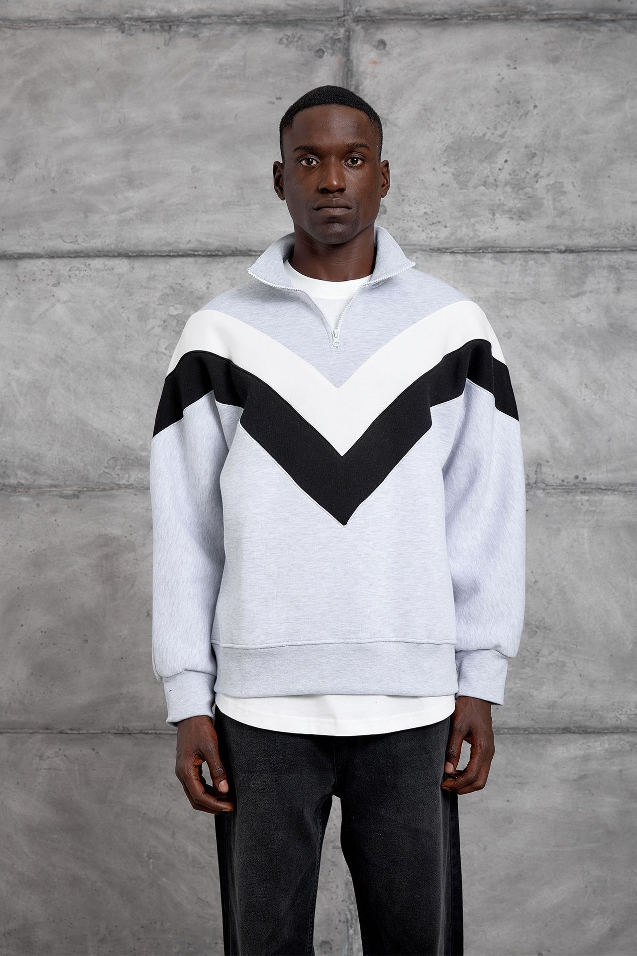 NOMARC Rahat Bisiklet Yaka Sweatshirt 1
