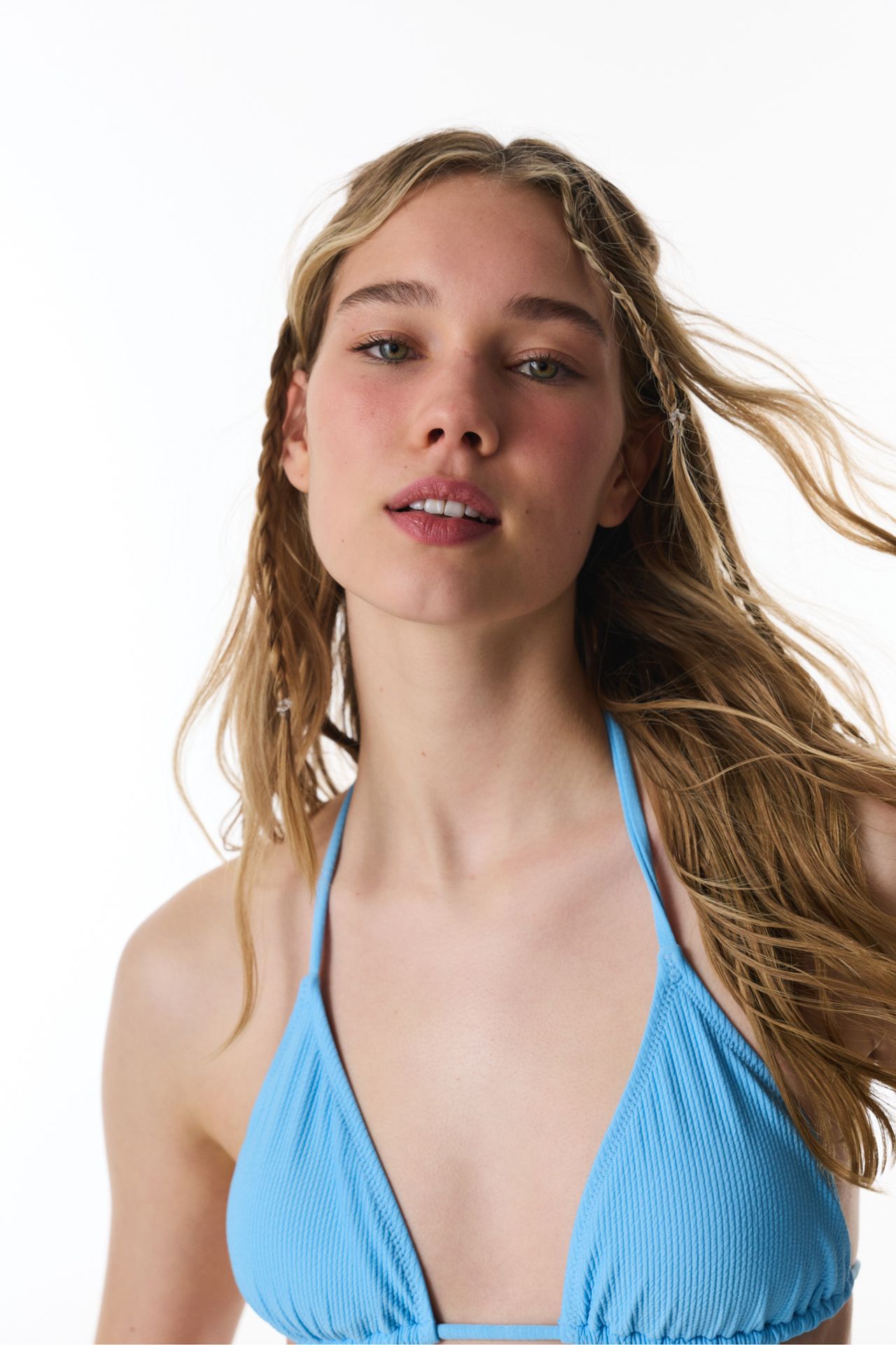 PENTI Eulina Textured Triangle Bikini Top 5