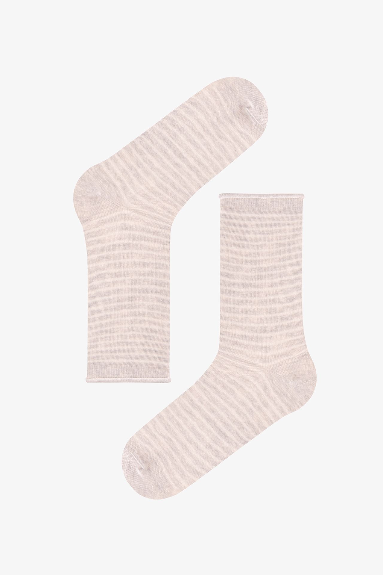 PENTI Relax Line Striped Pair Of Crew Socks 2